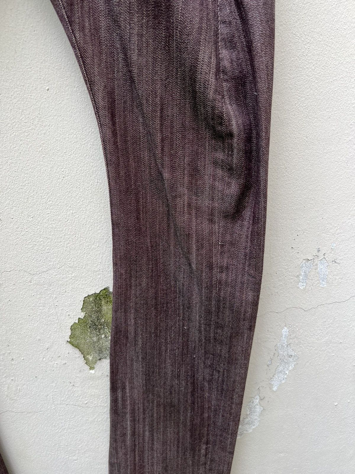 kiryuyrik Kiryuyrik Japan Stretch Waxed Denim Stackable Jeans Size US 29 - 12 Thumbnail