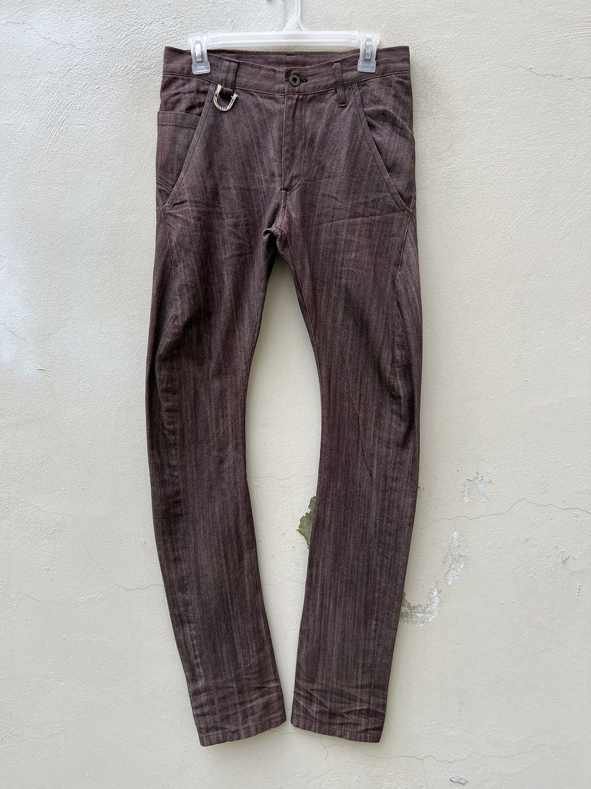 kiryuyrik Kiryuyrik Japan Stretch Waxed Denim Stackable Jeans Size US 29 - 6 Thumbnail