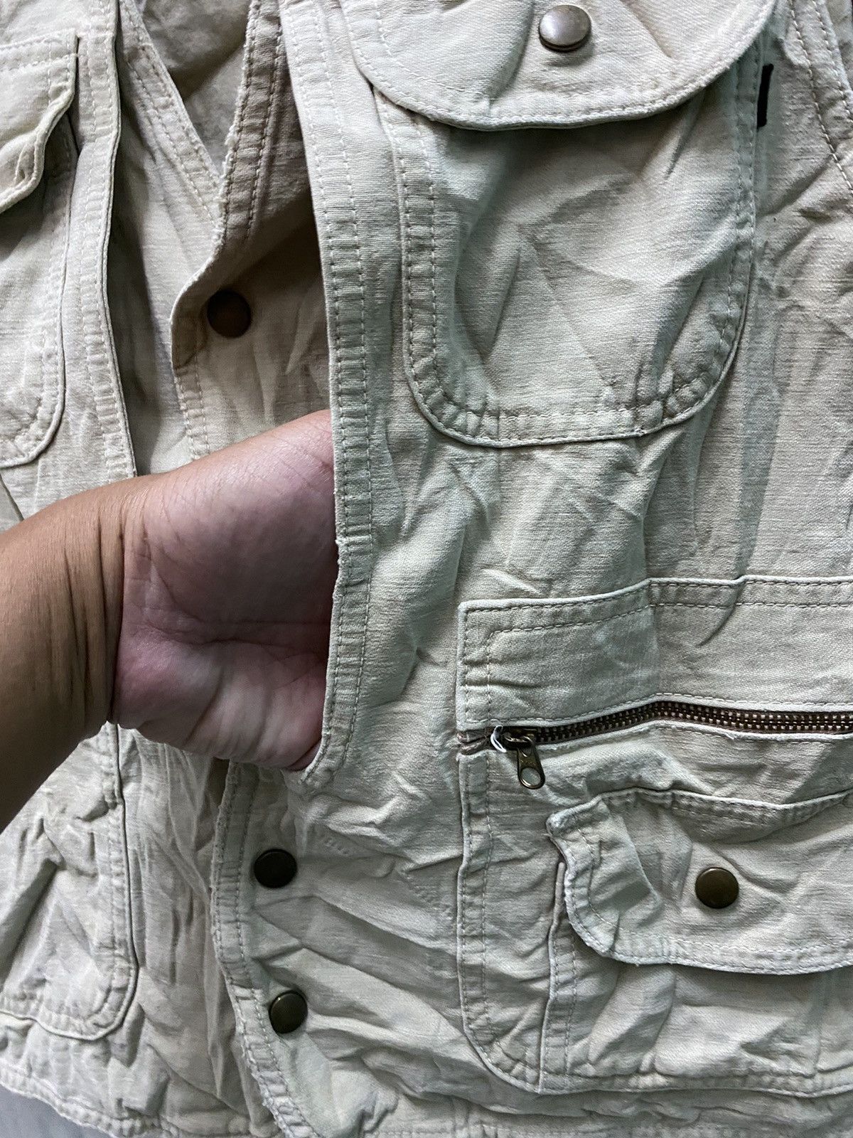 Japanese Brand CAPITAN VEST Size US S / EU 44-46 / 1 - 6 Thumbnail