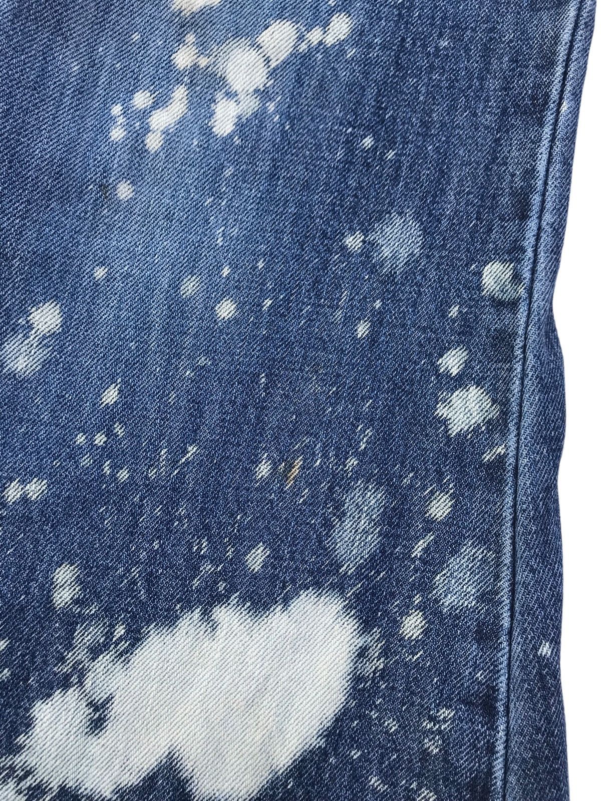 If Six Was Nine Browdwin Paint Splatter Distressed Flared Women Denim Size 29" - 10 Thumbnail