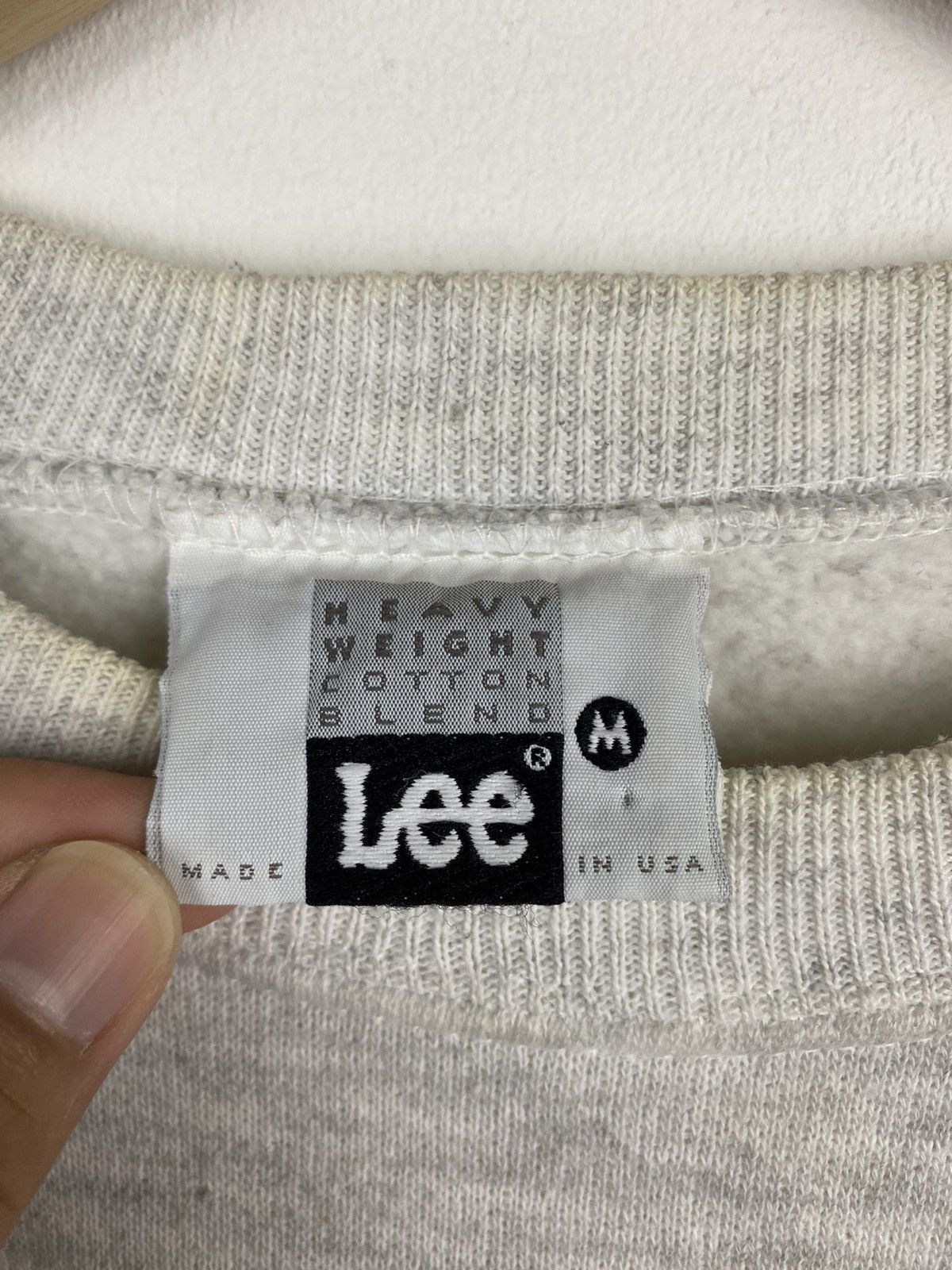 Lee × Vintage Vintage 90s Lee Sweatshirts Size US M / EU 48-50 / 2 - 10 Thumbnail