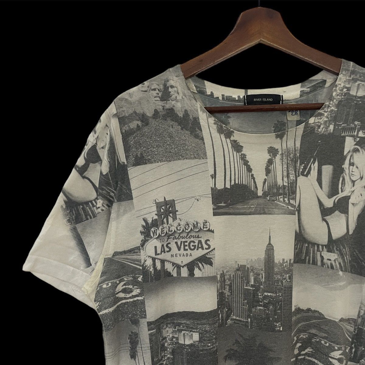 Beauty Beast River Island Sexy Girl Vintage Tee Size US M / EU 48-50 / 2 - 3 Thumbnail