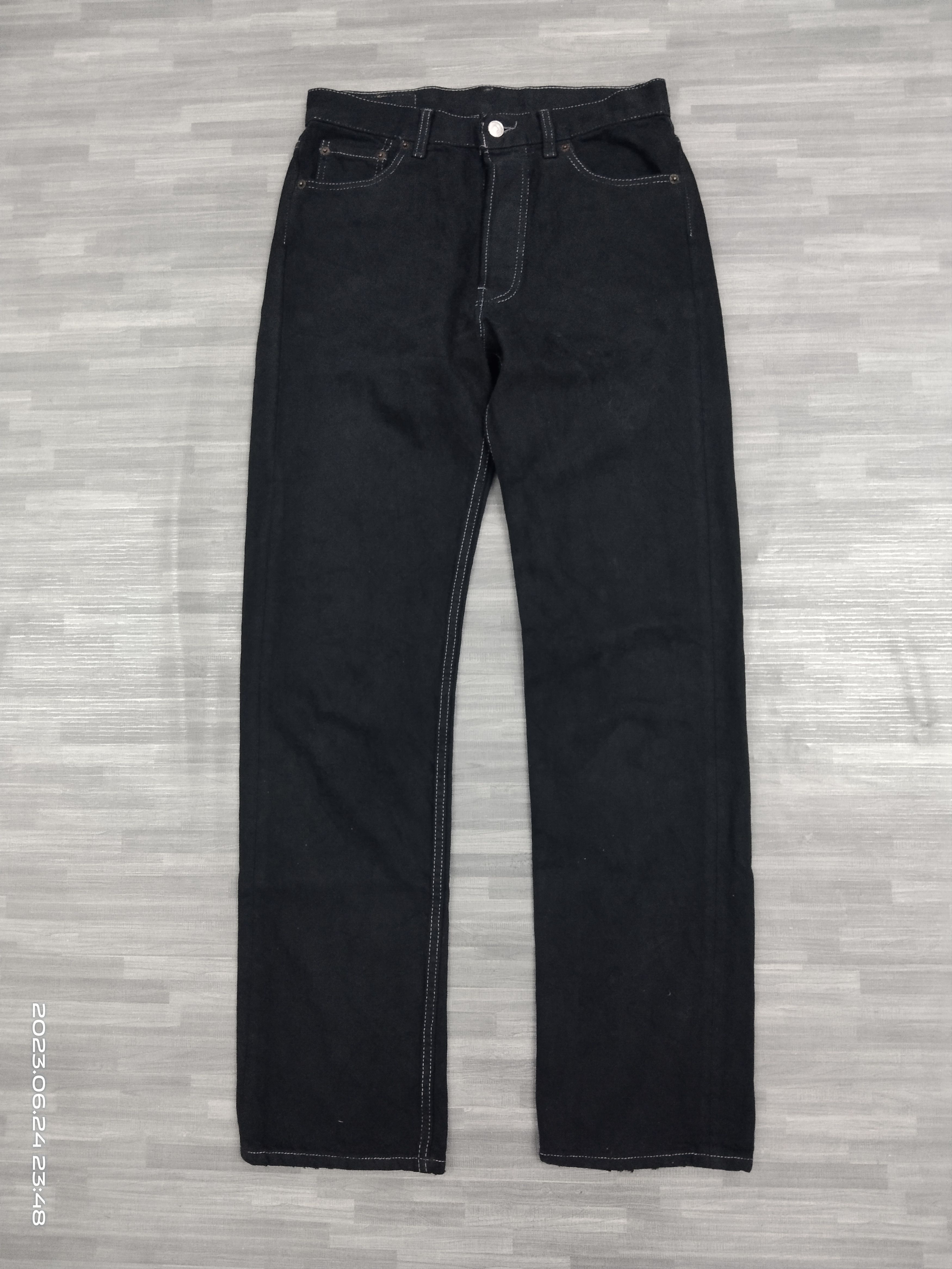 Levi's Vintage Clothing × Vintage DiSTRESSED 501 VINTAGE 90s DENIM PANTS Size US 29 - 2 Thumbnail