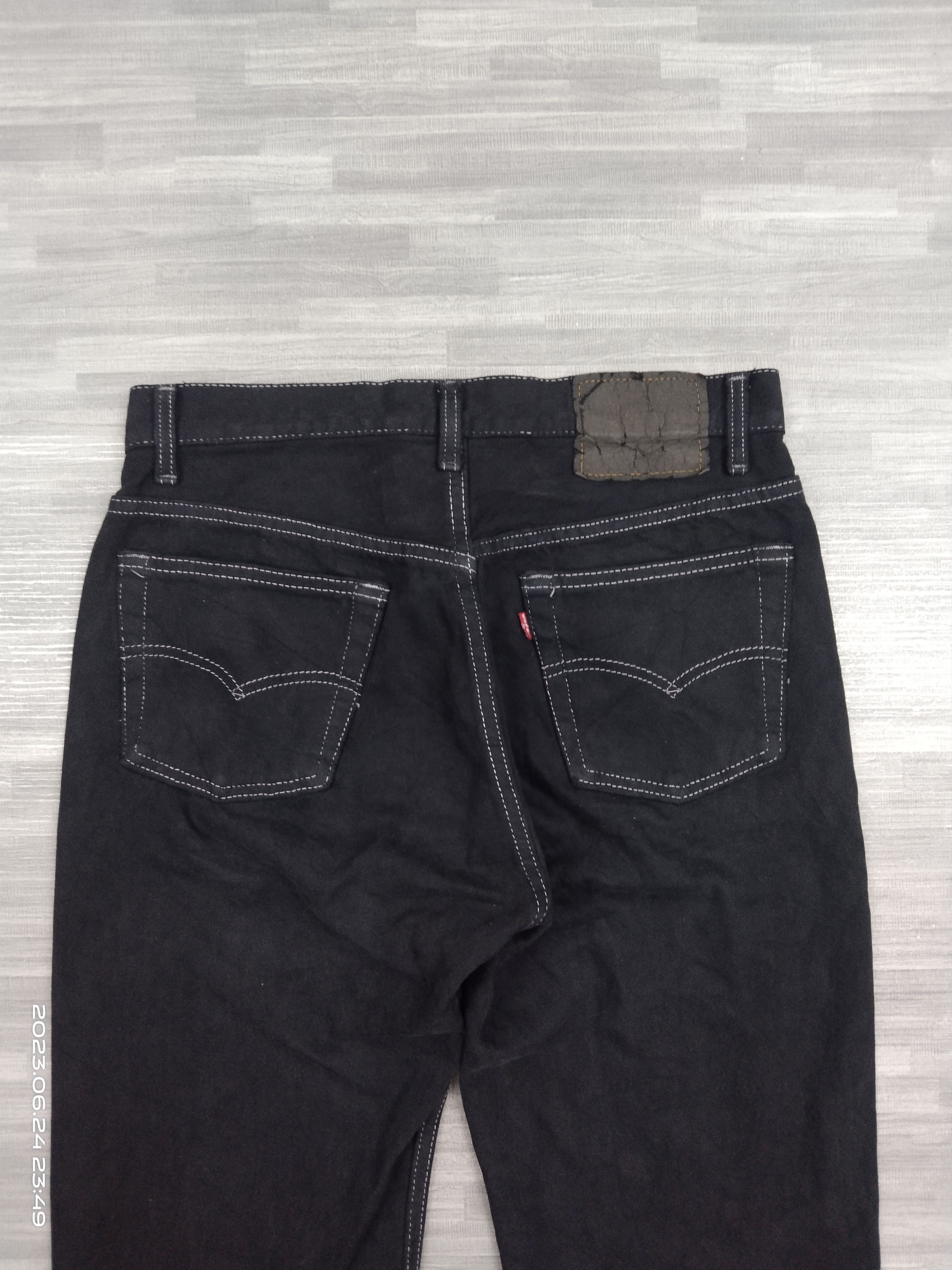 Levi's Vintage Clothing × Vintage DiSTRESSED 501 VINTAGE 90s DENIM PANTS Size US 29 - 5 Thumbnail