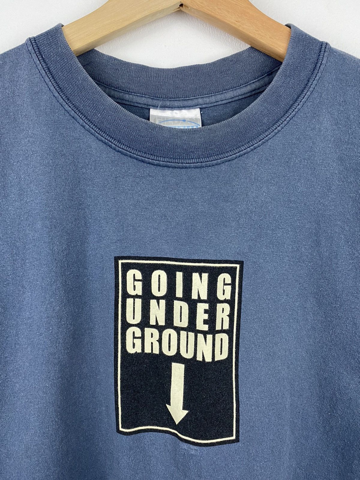 Band Tees Vintage Y2K Going Under Ground Band T-shirt Size US L / EU 52-54 / 3 - 2 Thumbnail