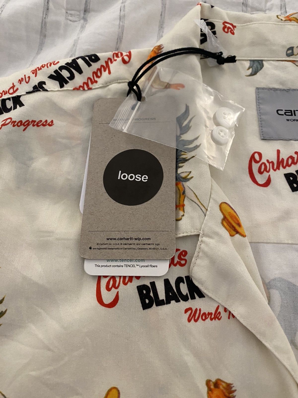 Carhartt Wip Carhartt WIP Black Jack Shirt XXL Size US XXL / EU 58 / 5 - 10 Thumbnail