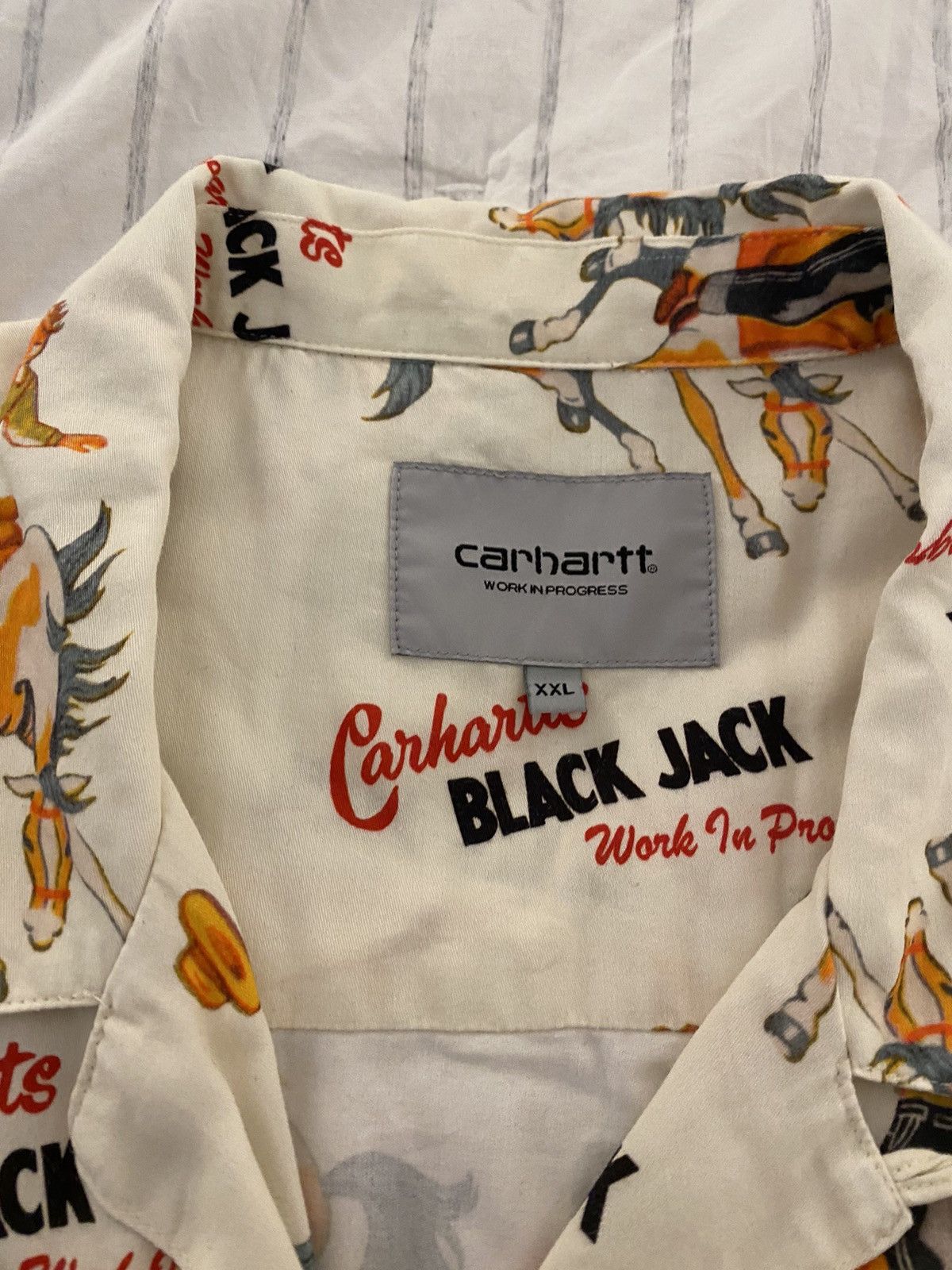 Carhartt Wip Carhartt WIP Black Jack Shirt XXL Size US XXL / EU 58 / 5 - 7 Thumbnail
