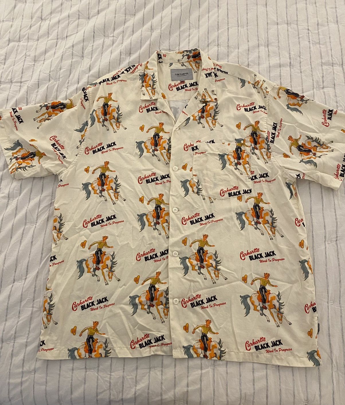Carhartt Wip Carhartt WIP Black Jack Shirt XXL Size US XXL / EU 58 / 5 - 3 Thumbnail