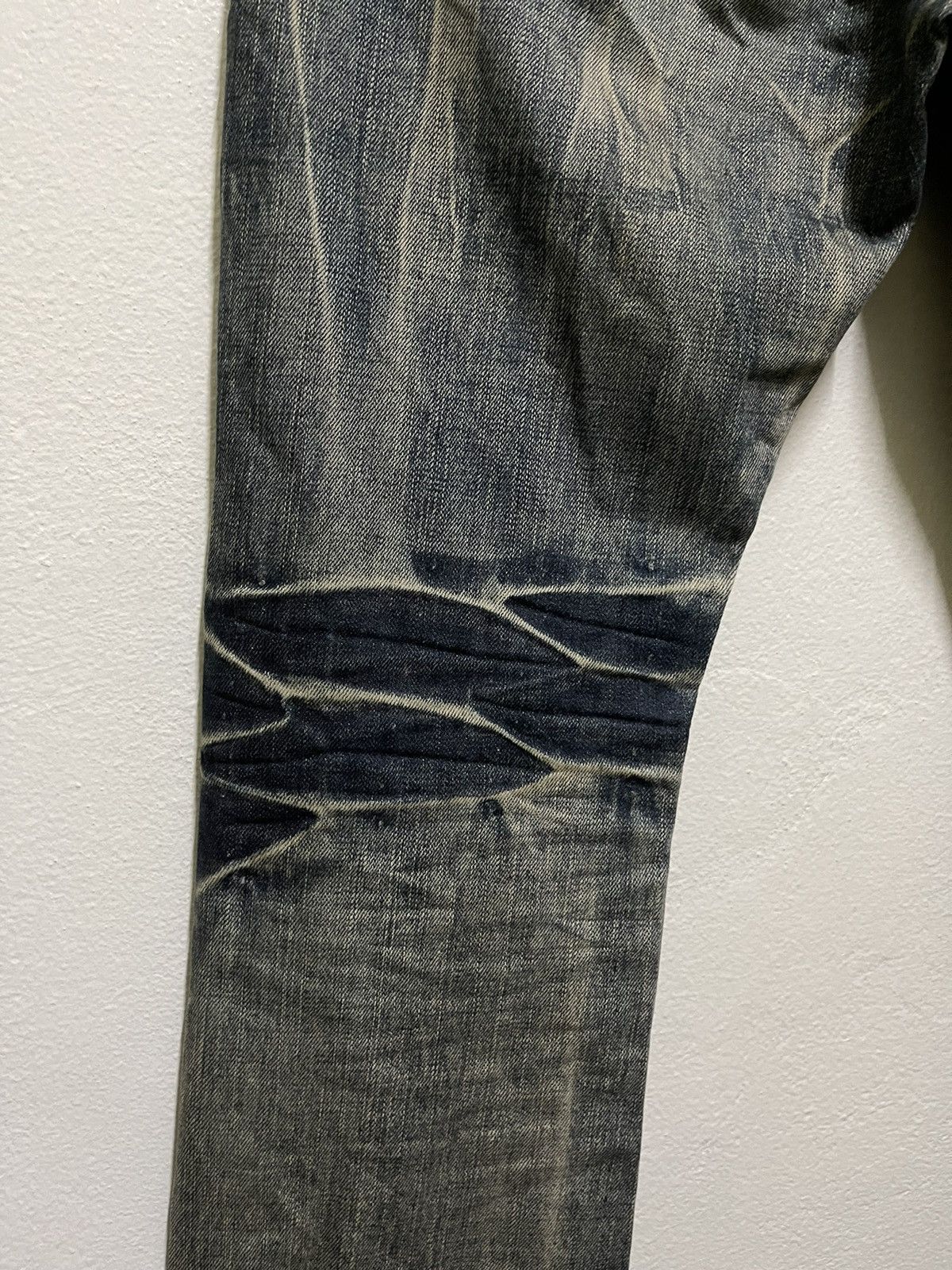 JACKROSE Jackrose Flare Jeans Faded Distressed Size US 35 - 13 Thumbnail