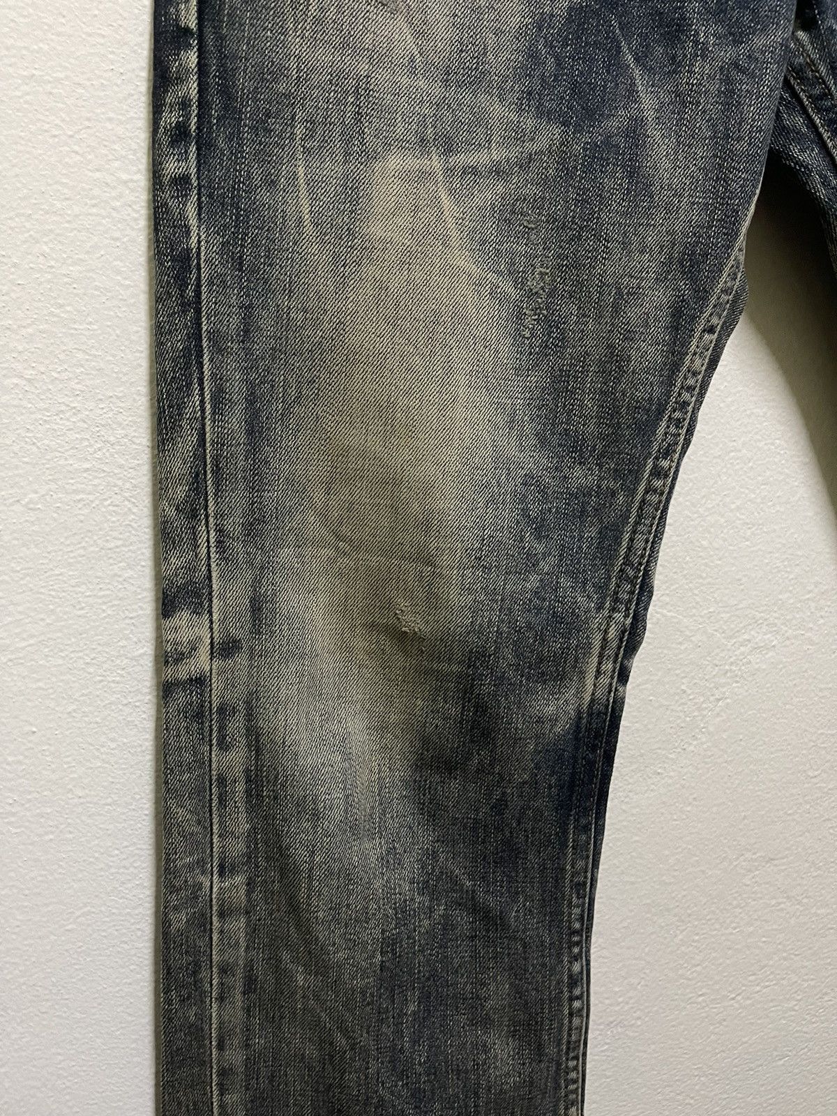 JACKROSE Jackrose Flare Jeans Faded Distressed Size US 35 - 3 Thumbnail