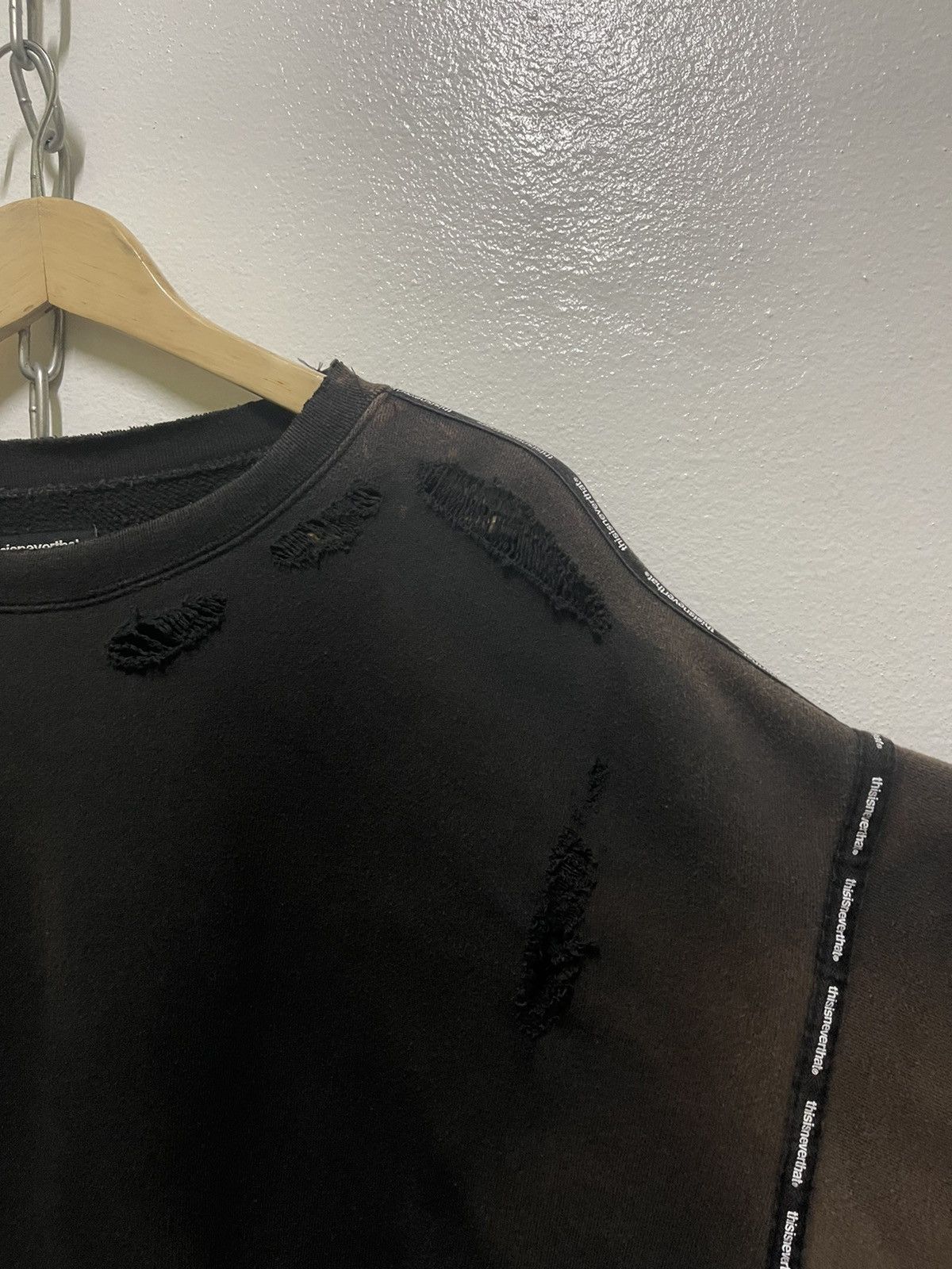 Other Thisisneverthat Thrashed Sun Faded Sweatshirt Size US L / EU 52-54 / 3 - 9 Thumbnail