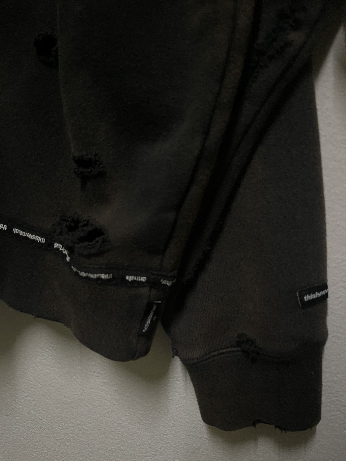 Other Thisisneverthat Thrashed Sun Faded Sweatshirt Size US L / EU 52-54 / 3 - 8 Thumbnail