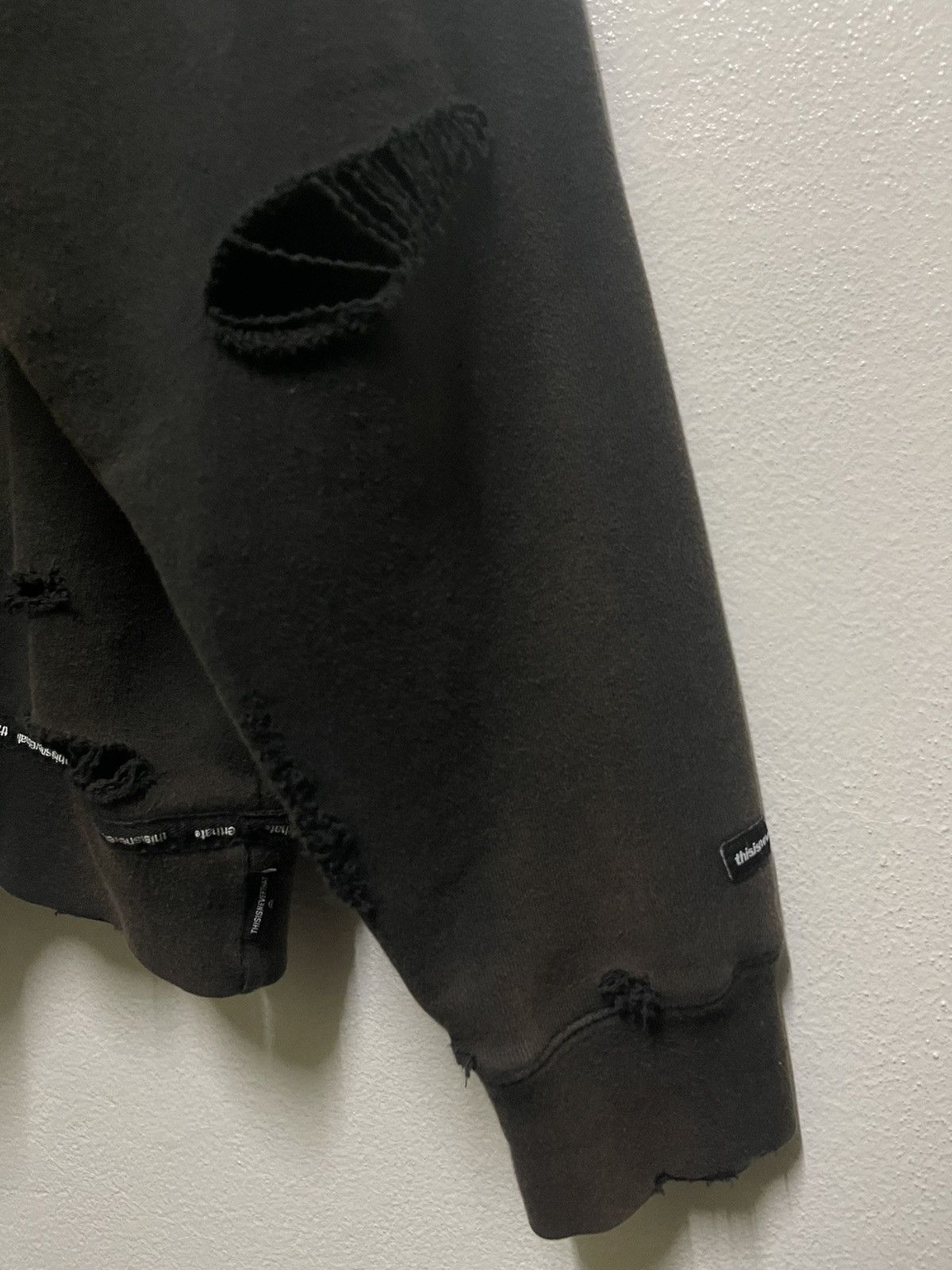 Other Thisisneverthat Thrashed Sun Faded Sweatshirt Size US L / EU 52-54 / 3 - 10 Thumbnail