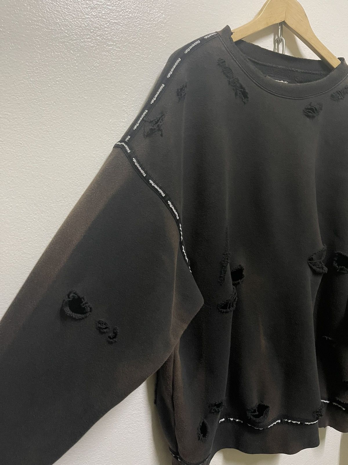 Other Thisisneverthat Thrashed Sun Faded Sweatshirt Size US L / EU 52-54 / 3 - 3 Thumbnail