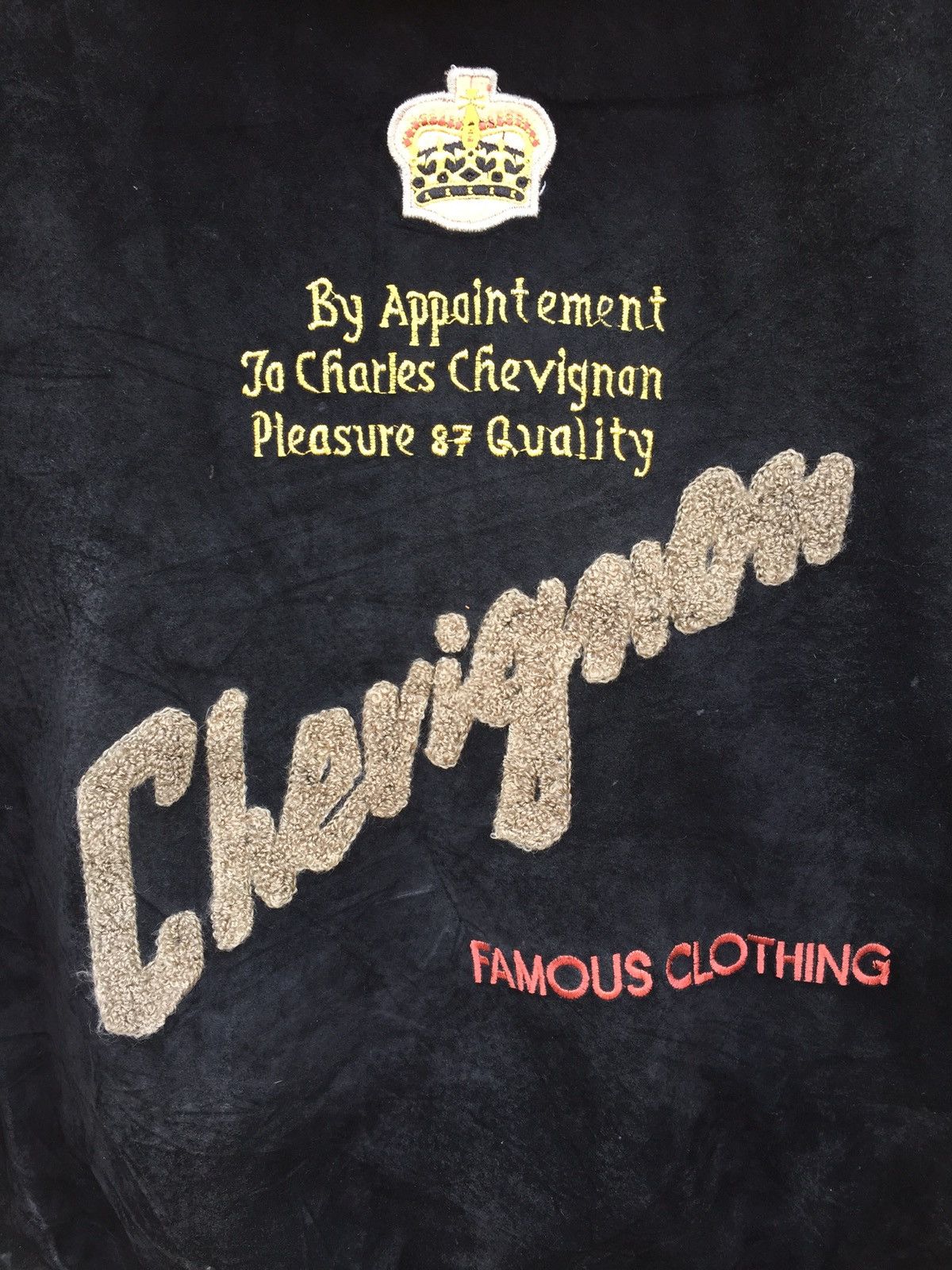 Chevignon × If Six Was Nine × Vintage Vintage Chevignon Avantgarde Leather Jacket Fur Hood Size US M / EU 48-50 / 2 - 8 Thumbnail