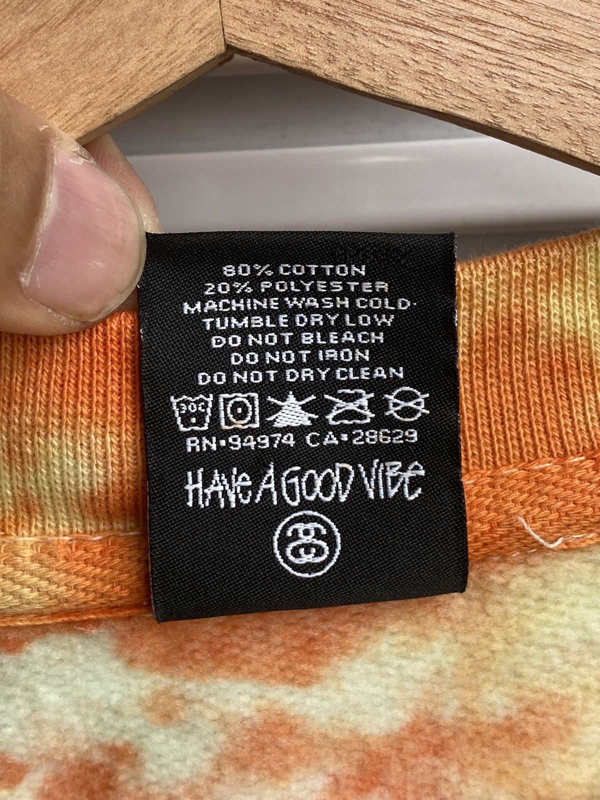 Stussy × Vintage Vintage Stussy Surf Logo Crewneck Rasta /Travis Flacko Scott Size US M / EU 48-50 / 2 - 8 Thumbnail
