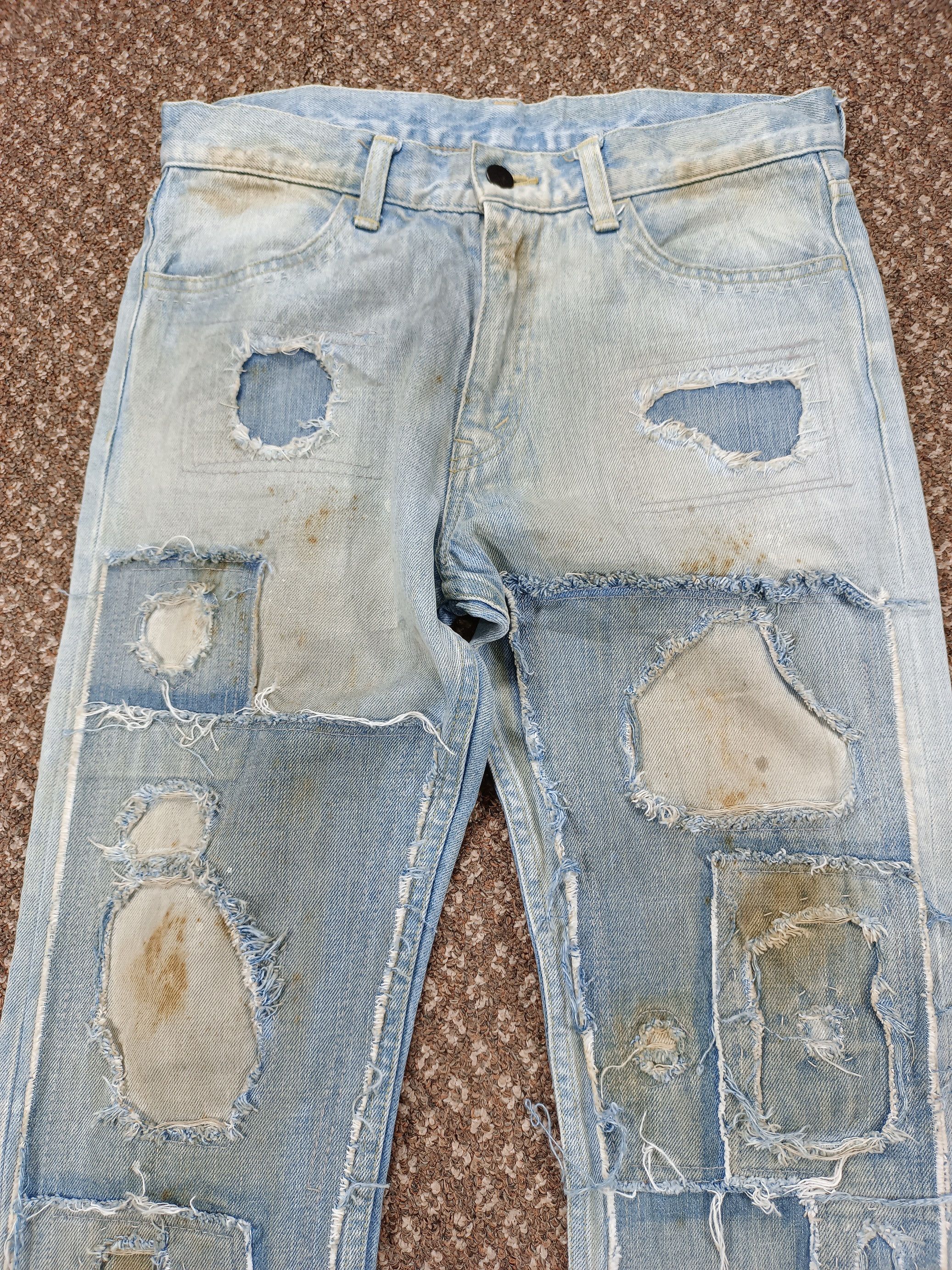N.Hoolywood Rusty Distressed denim Size US 30 / EU 46 - 3 Thumbnail