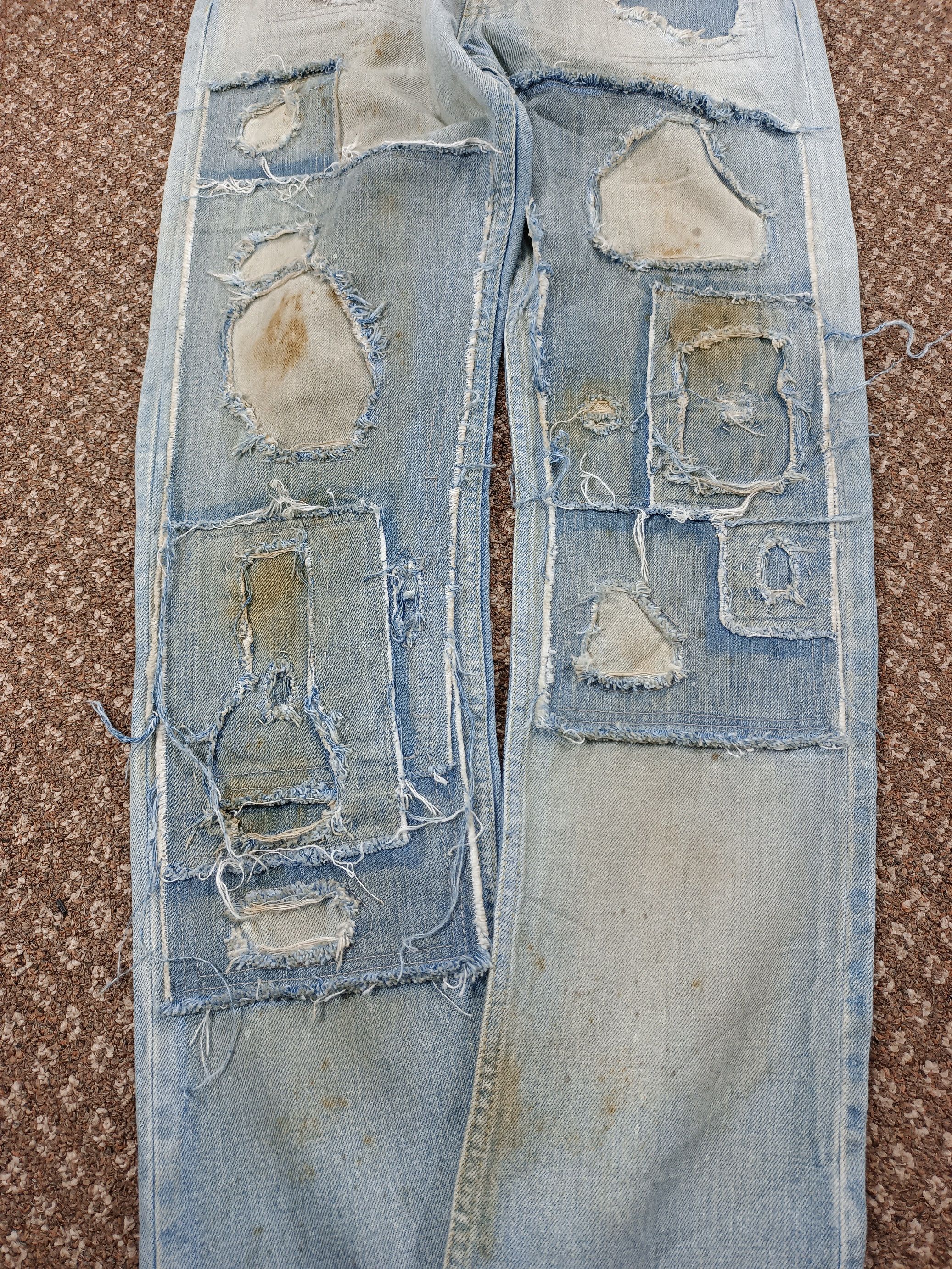 N.Hoolywood Rusty Distressed denim Size US 30 / EU 46 - 4 Thumbnail