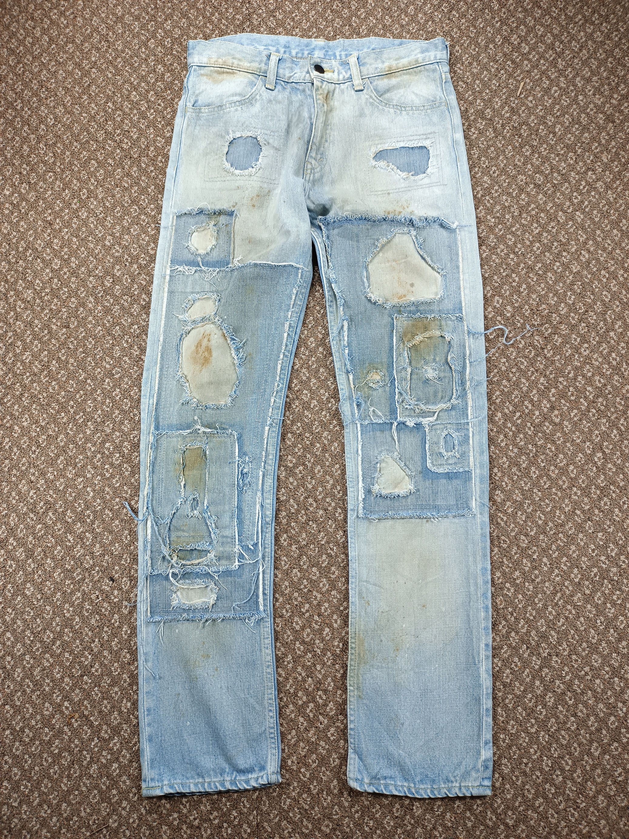 N.Hoolywood Rusty Distressed denim Size US 30 / EU 46 - 1 Thumbnail