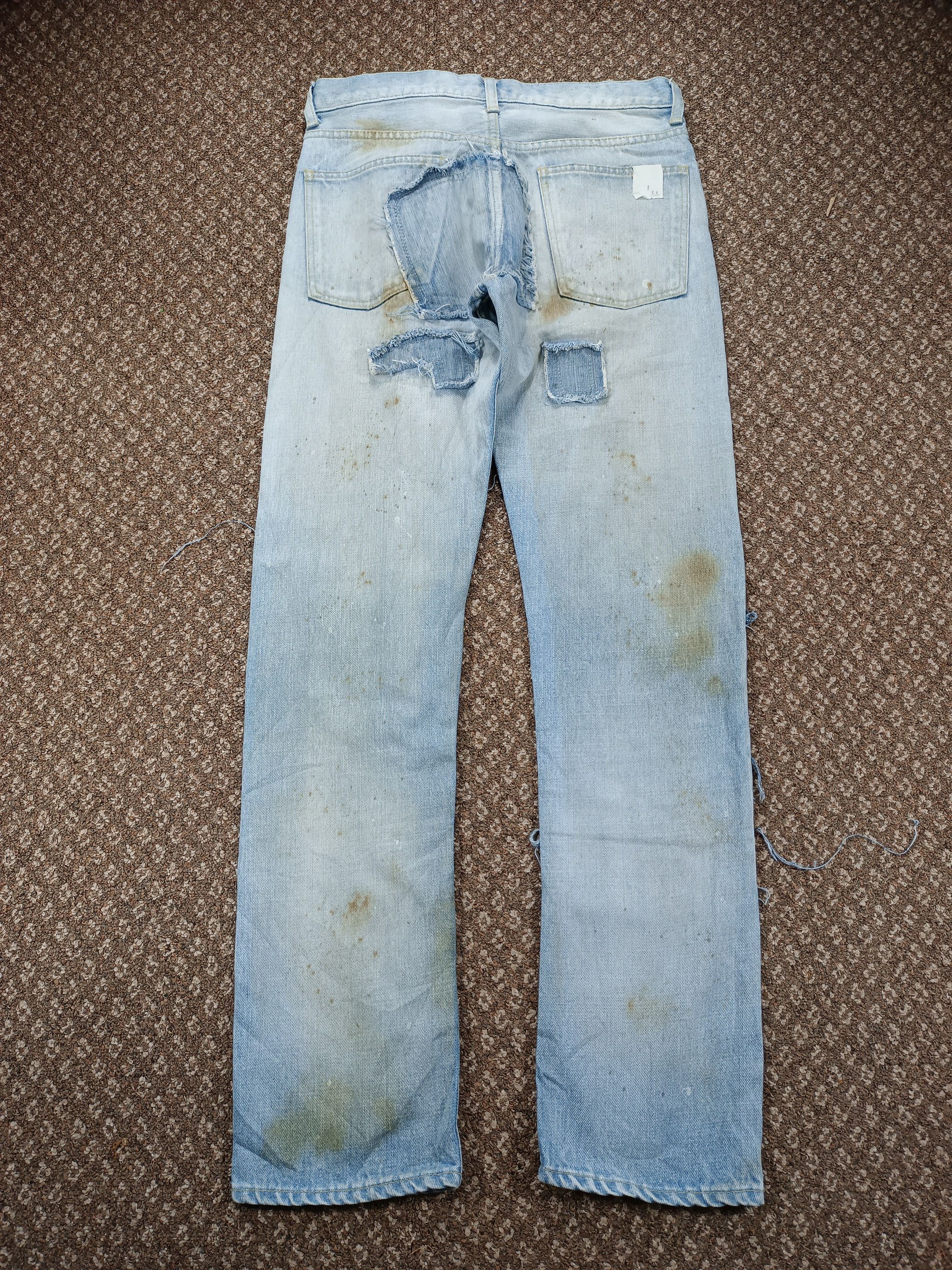 N.Hoolywood Rusty Distressed denim Size US 30 / EU 46 - 2 Thumbnail