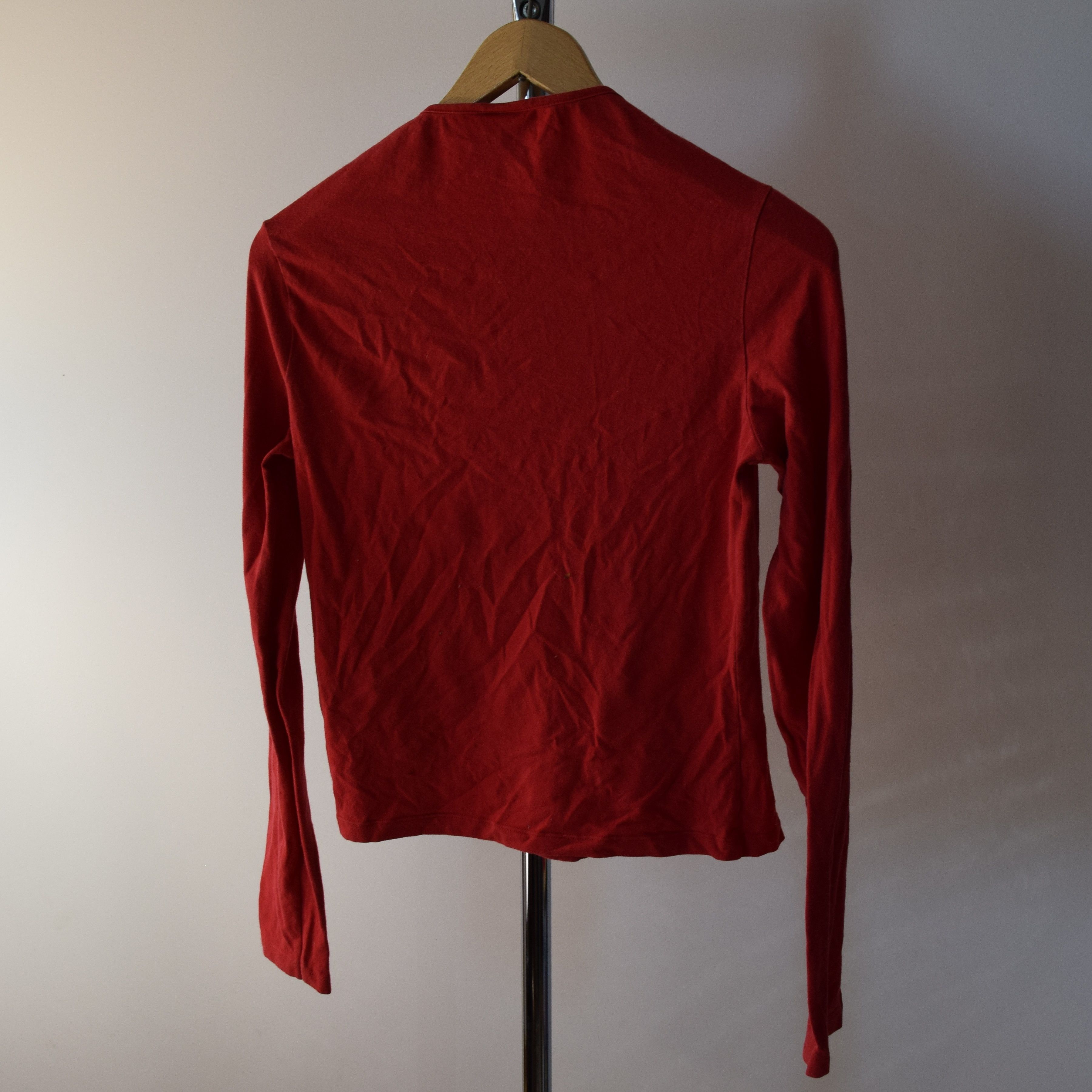 Versace × Versace Jeans Couture Versace Jeans COUTURE Printed Tee Long Sleeve Tee embriodery Size L / US 10 / IT 46 - 3 Thumbnail
