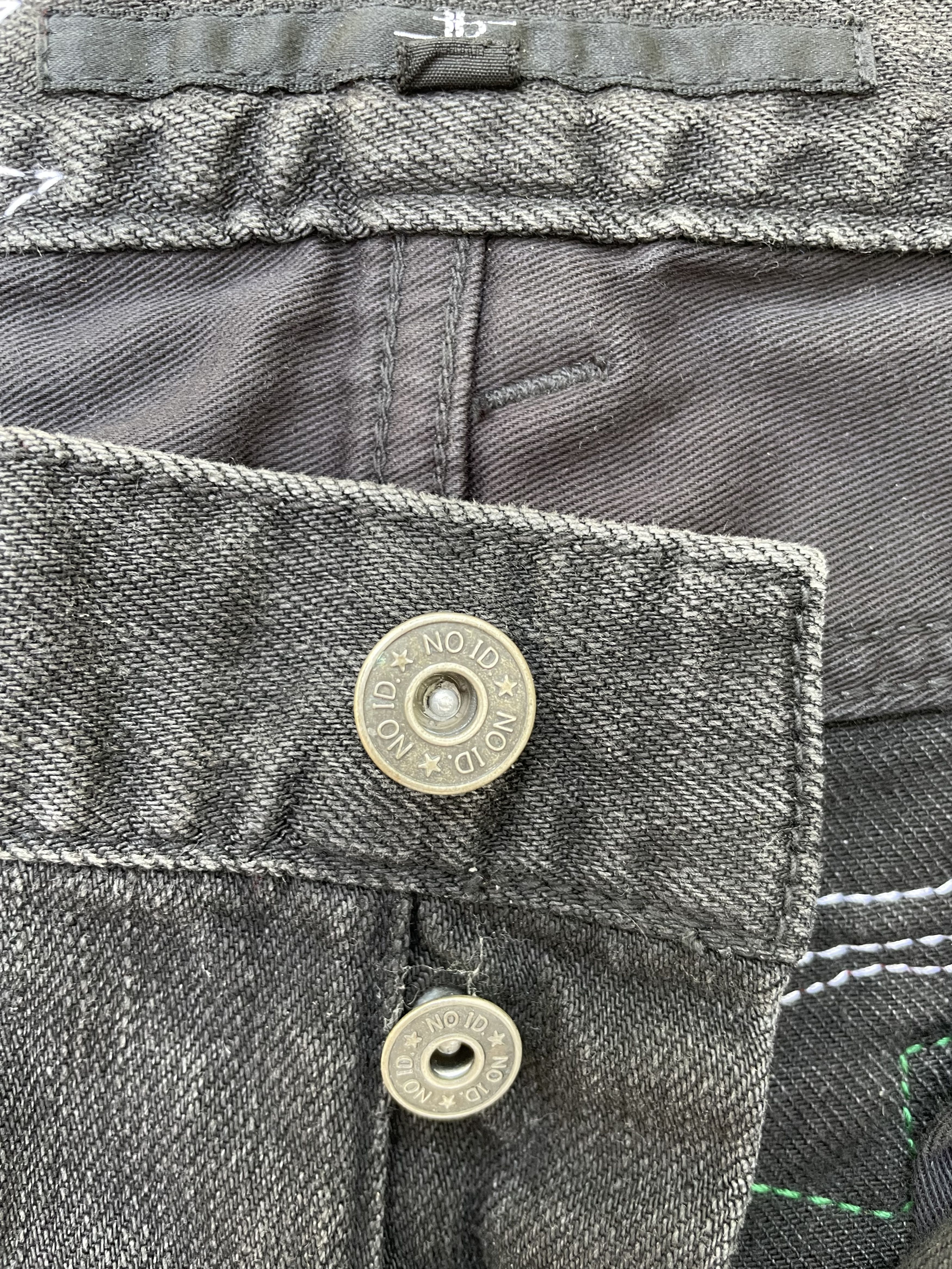 Japanese Brand × Vintage Japanese Distressed Patchwork Jean Slim fit Low rise Size US 29 - 5 Thumbnail