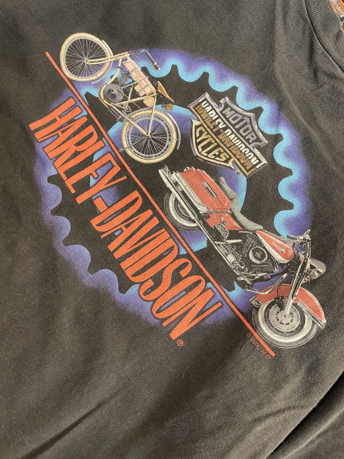 Harley Davidson × Vintage Vintage Y2K Harley Davidson Motorcycles Graphic T Shirt Size US XXL / EU 58 / 5 - 4 Thumbnail