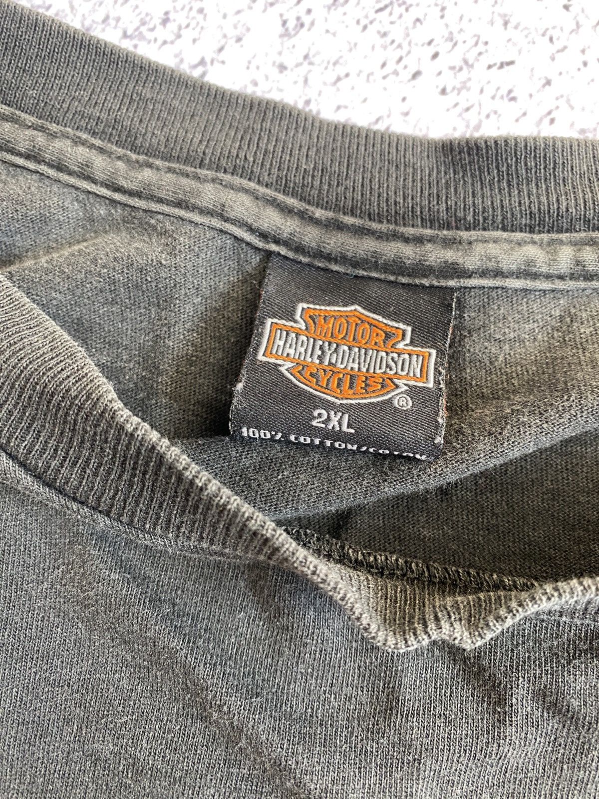 Harley Davidson × Vintage Vintage Y2K Harley Davidson Motorcycles Graphic T Shirt Size US XXL / EU 58 / 5 - 6 Thumbnail