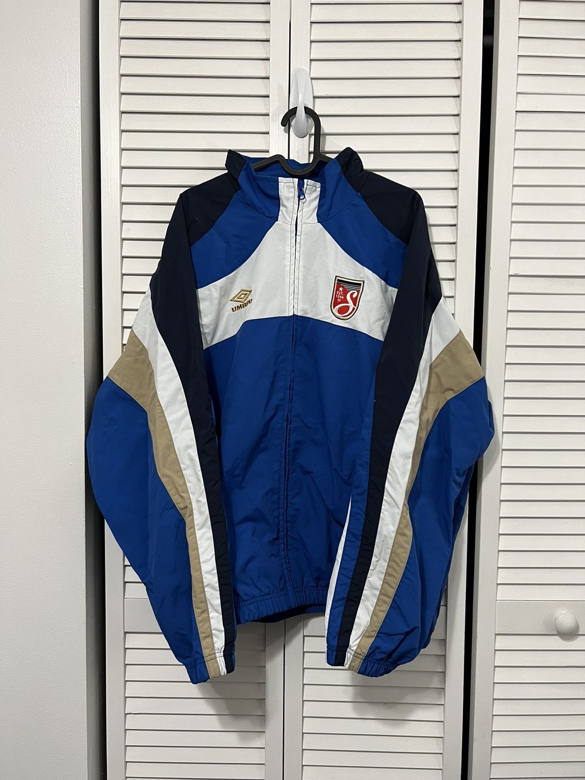 Supreme Supreme Umbro Track Jacket Blue | Grailed