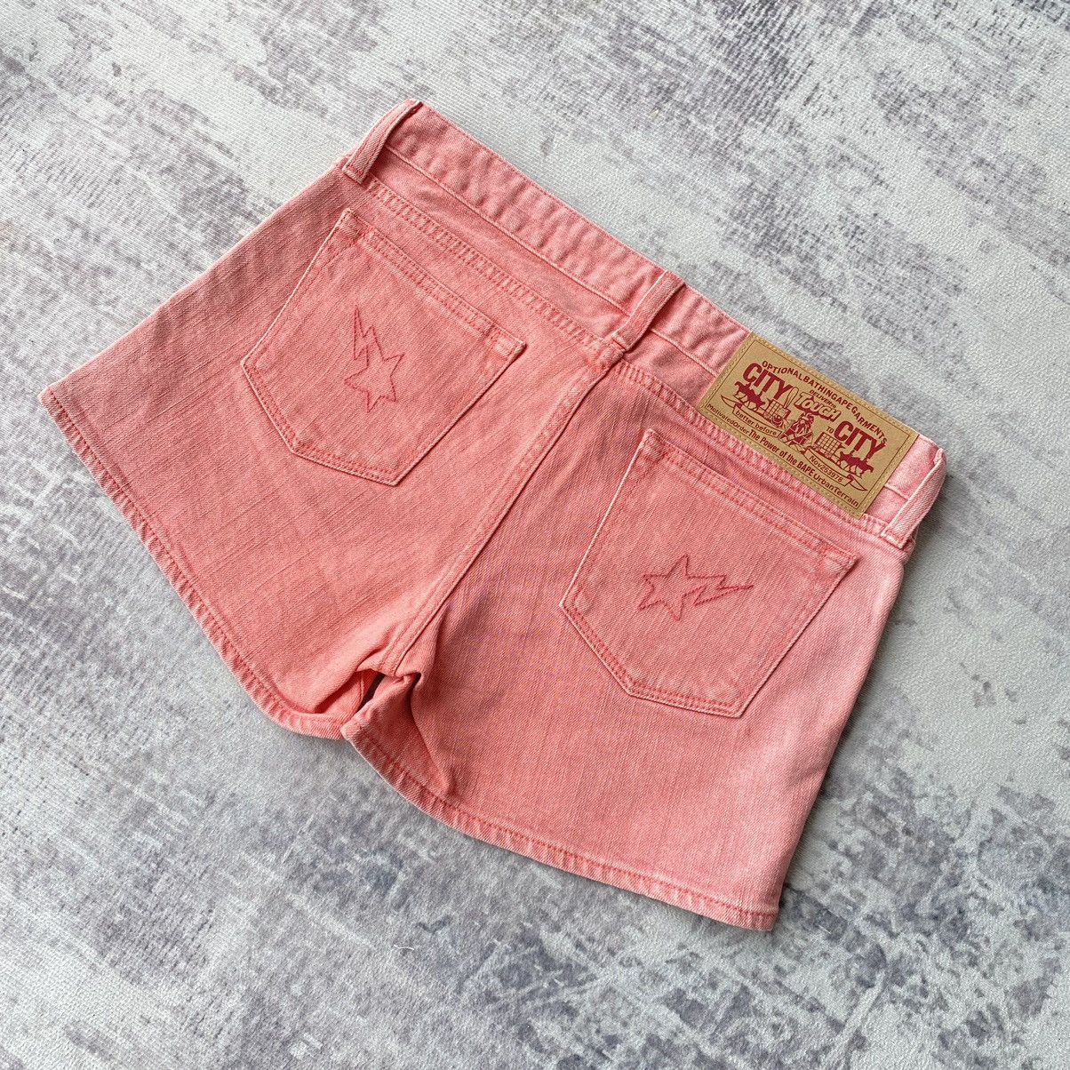 Bape Bapesta Denim Shorts Size 30" / US 8 / IT 44 - 2 Thumbnail