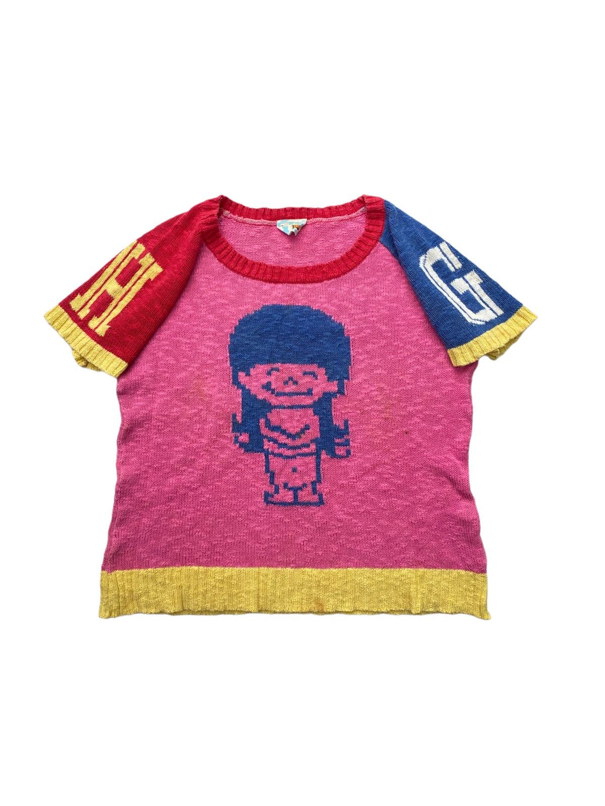 Hysteric Glamour Hysteric Glamour Sleeve HG Font Knitwear Size S / US 4 / IT 40 - 1 Thumbnail