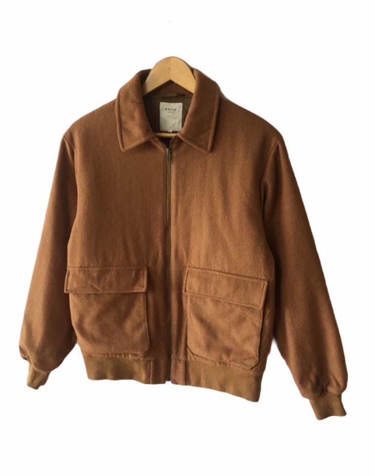 Beams Plus BEAMS WOOL BLOUSON JACKET Size US S / EU 44-46 / 1 - 8 Thumbnail