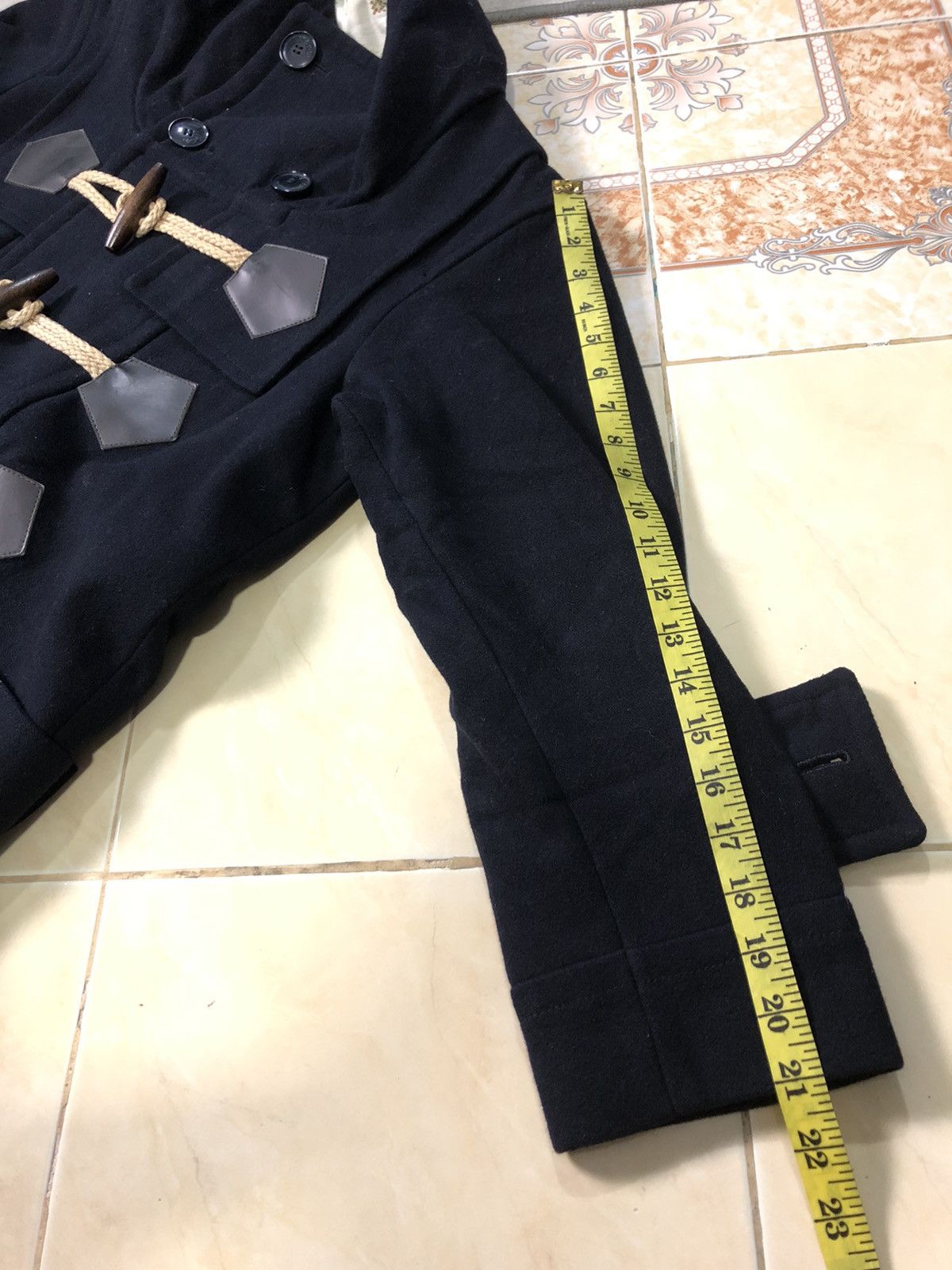 Issey Miyake × Ne-Net Né-net by ISSEY MIYAKE TOGLE DUFFEL COAT WOOL JACKET Size US L / EU 52-54 / 3 - 12 Thumbnail