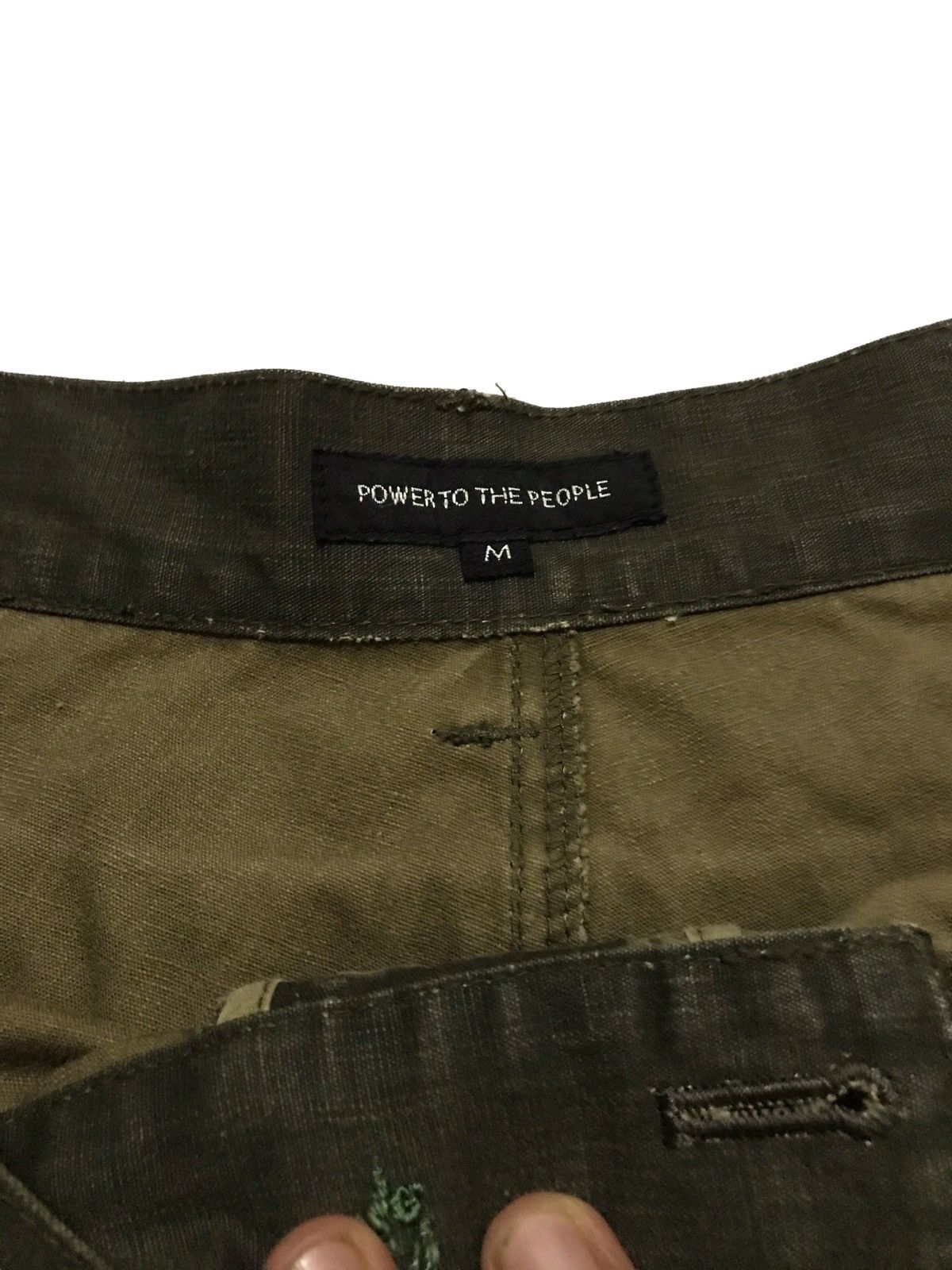Japanese Brand Japanese Hybrid Camo Cargo Pants Patchwork Size US 35 - 8 Thumbnail