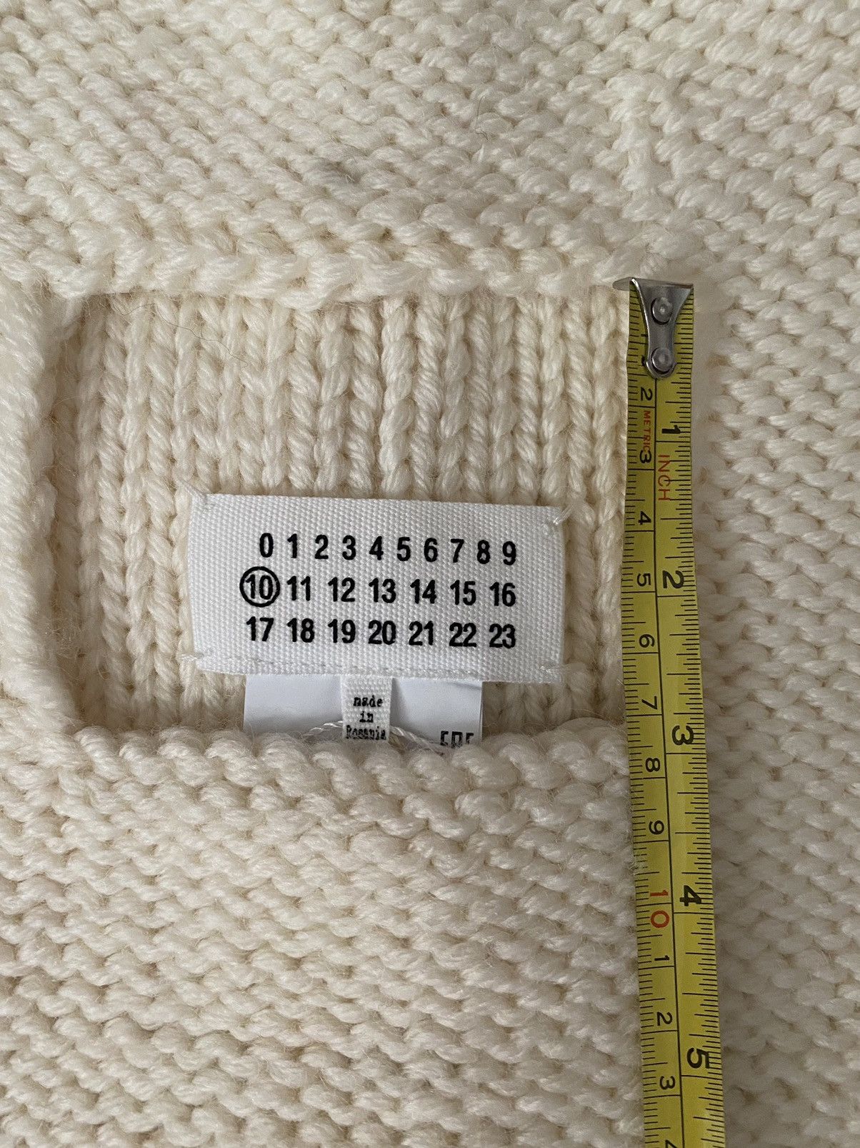 Maison Margiela Maison Margiela Knit Balaclava Size ONE SIZE - 7 Thumbnail