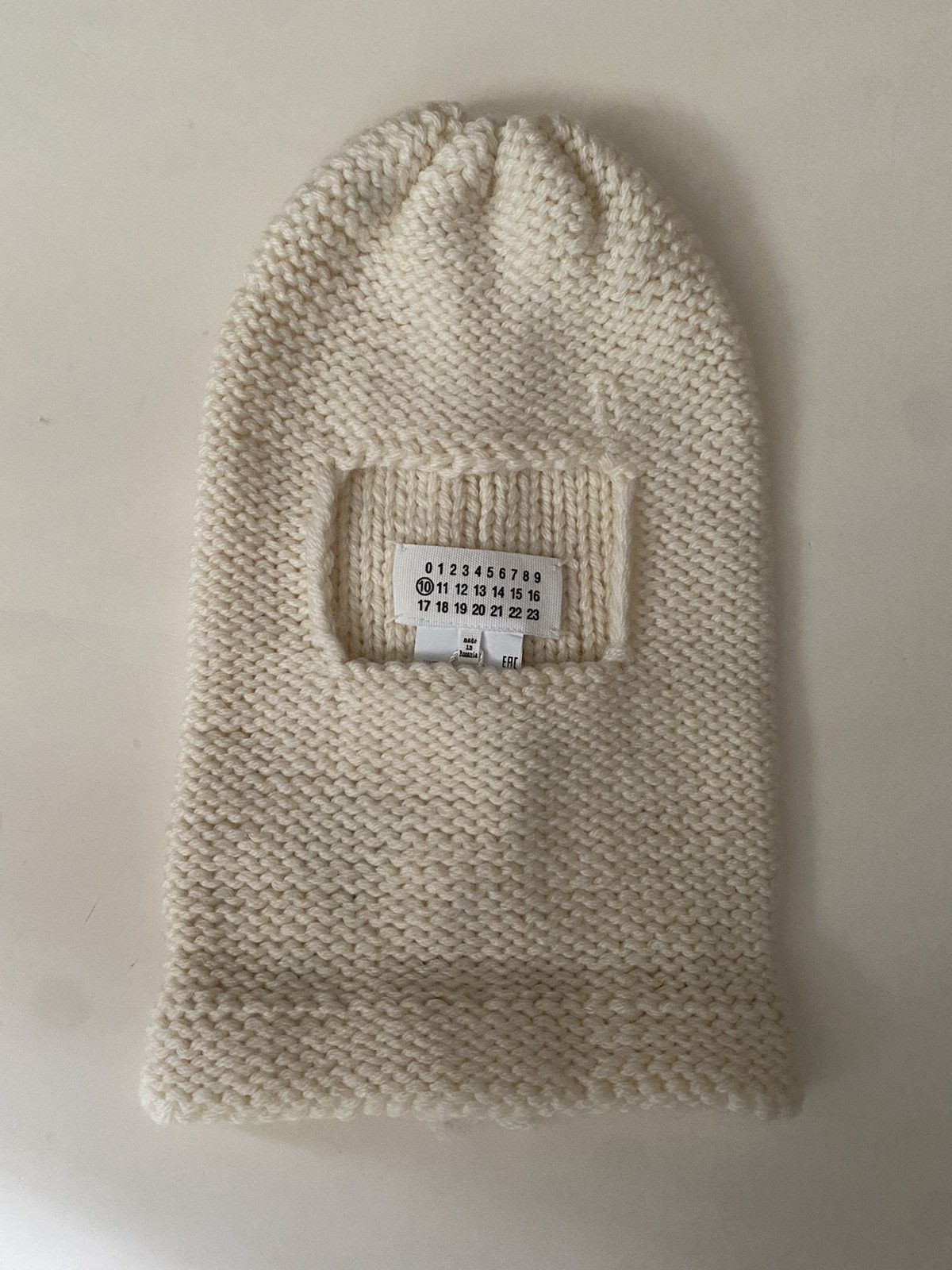 Maison Margiela Maison Margiela Knit Balaclava Size ONE SIZE - 1 Thumbnail