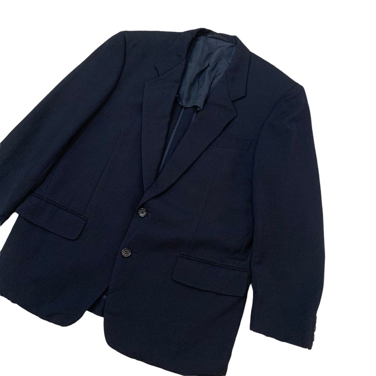 Comme des Garcons Homme Deux 🔥CdG Homme Deux Wool Blazer Jacket Size US S / EU 44-46 / 1 - 5 Thumbnail