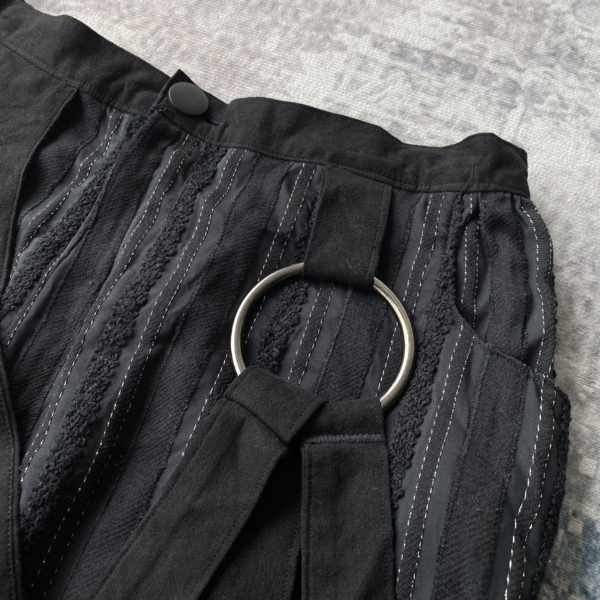20471120 × KMRii × Le Grande Bleu (L.G.B.) Ambivalent Autumn Winter 2013-2014 Bondage Cropped Pants Size US 28 / EU 44 - 13 Thumbnail