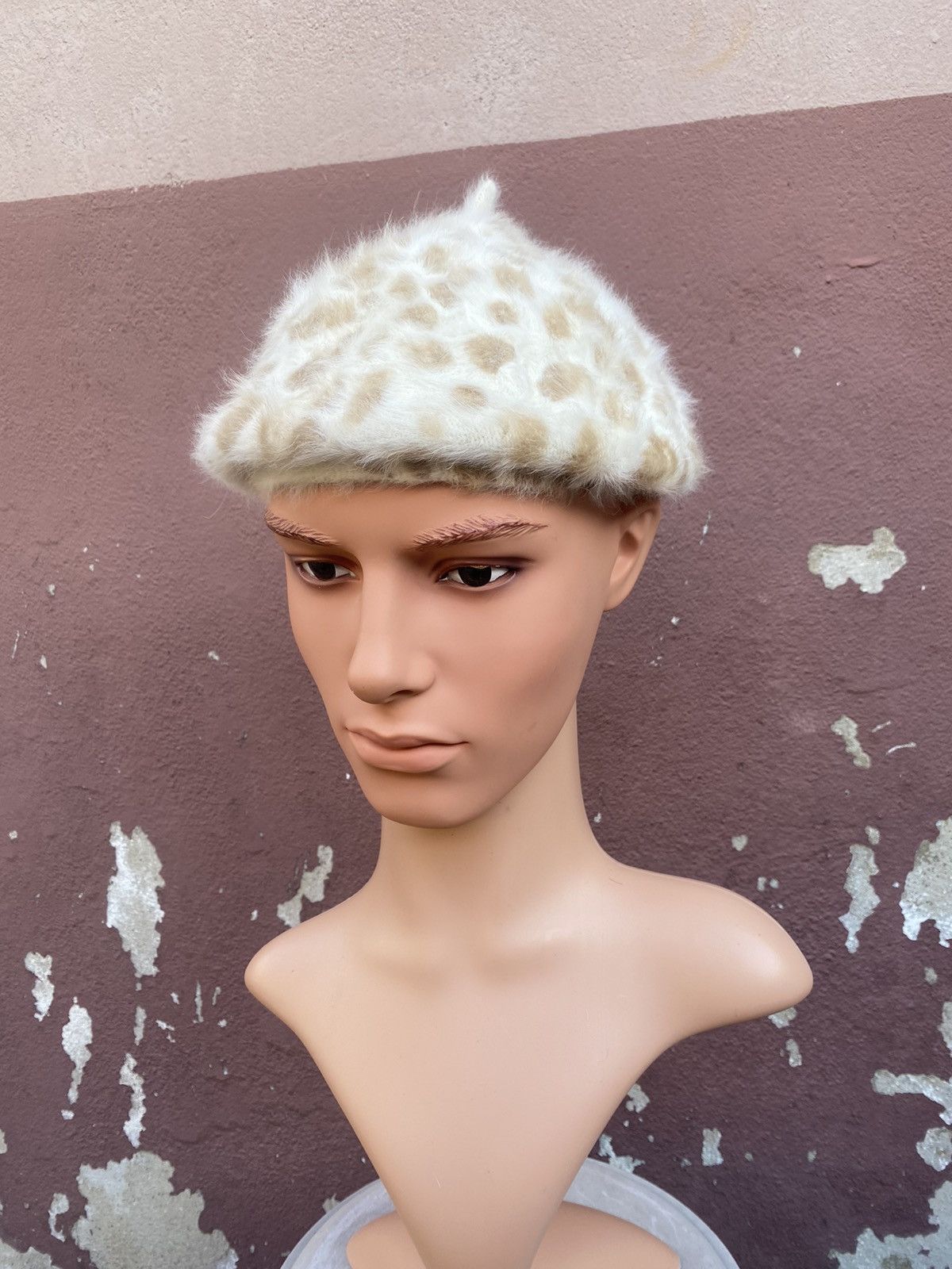 AMI Afternoon Tea Wardrobe Leopard Pattern Shaggy Beanie Hat Size ONE SIZE - 1 Thumbnail