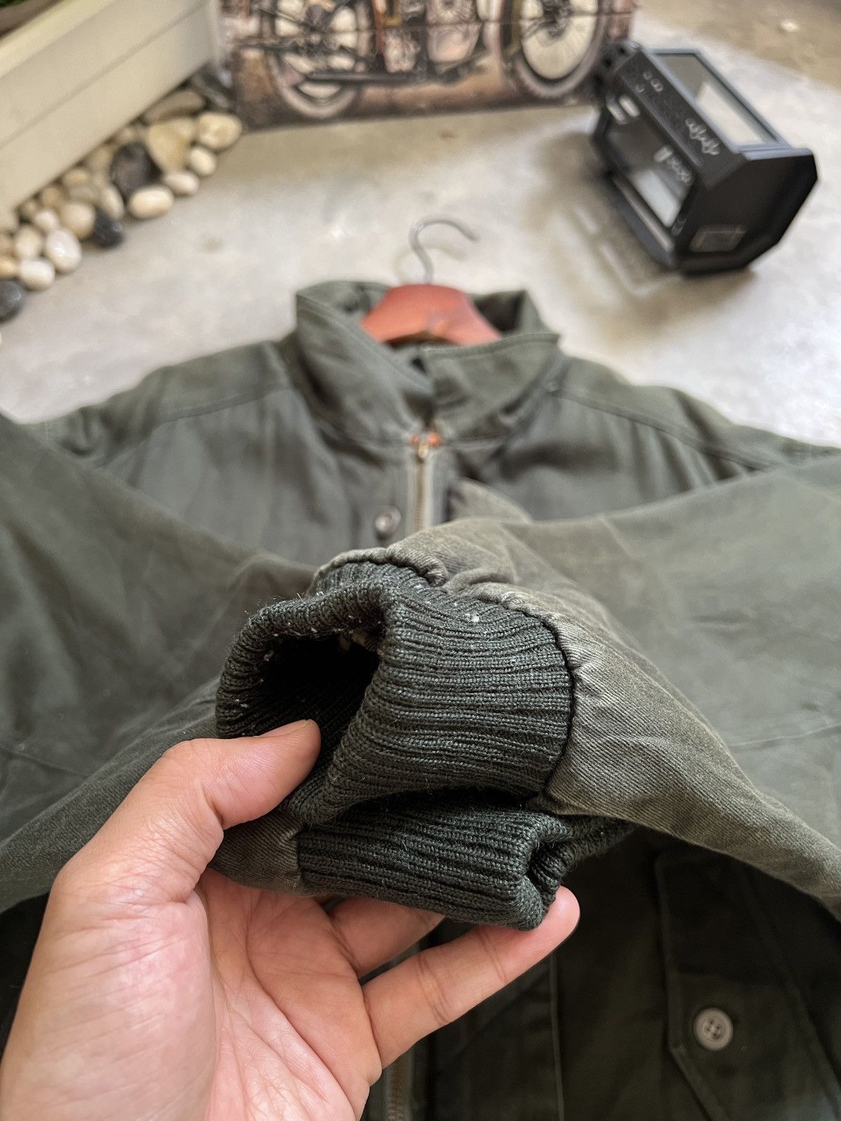 Japanese Brand × Vintage VTG 🏴‍☠️ Japanese Modern Club Denim Quilted Bomber Jacket Size US L / EU 52-54 / 3 - 10 Thumbnail