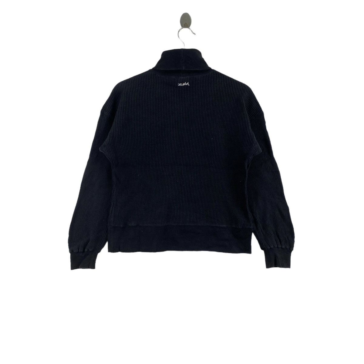 Girl Skateboards X-GIRL SKATE Skateboard Brand Curdory Black Turtleneck Shirt Size M / US 6-8 / IT 42-44 - 2 Thumbnail