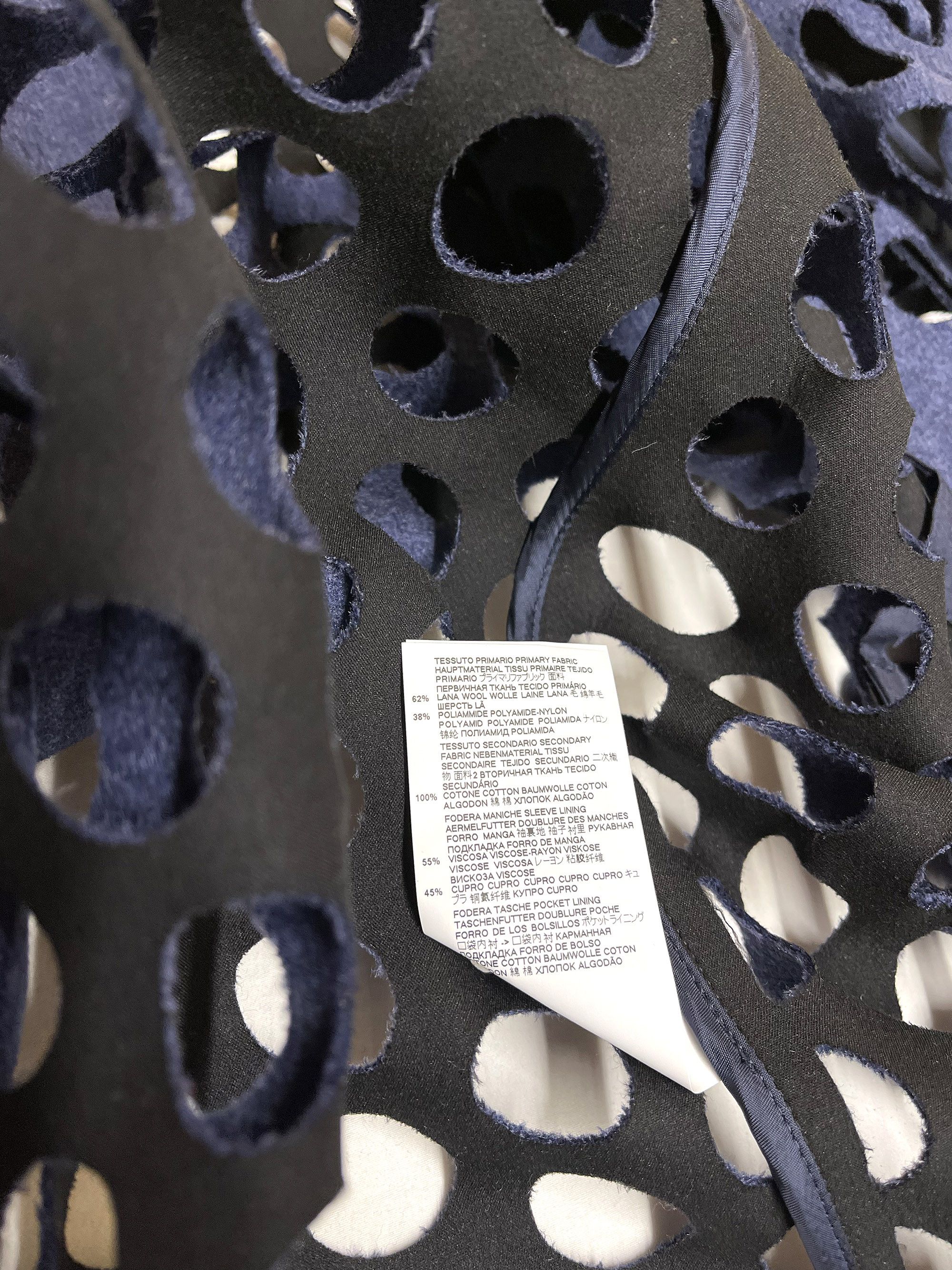 Maison Margiela New — SS20 Coat with Punched Holes Size US S / EU 44-46 / 1 - 10 Thumbnail