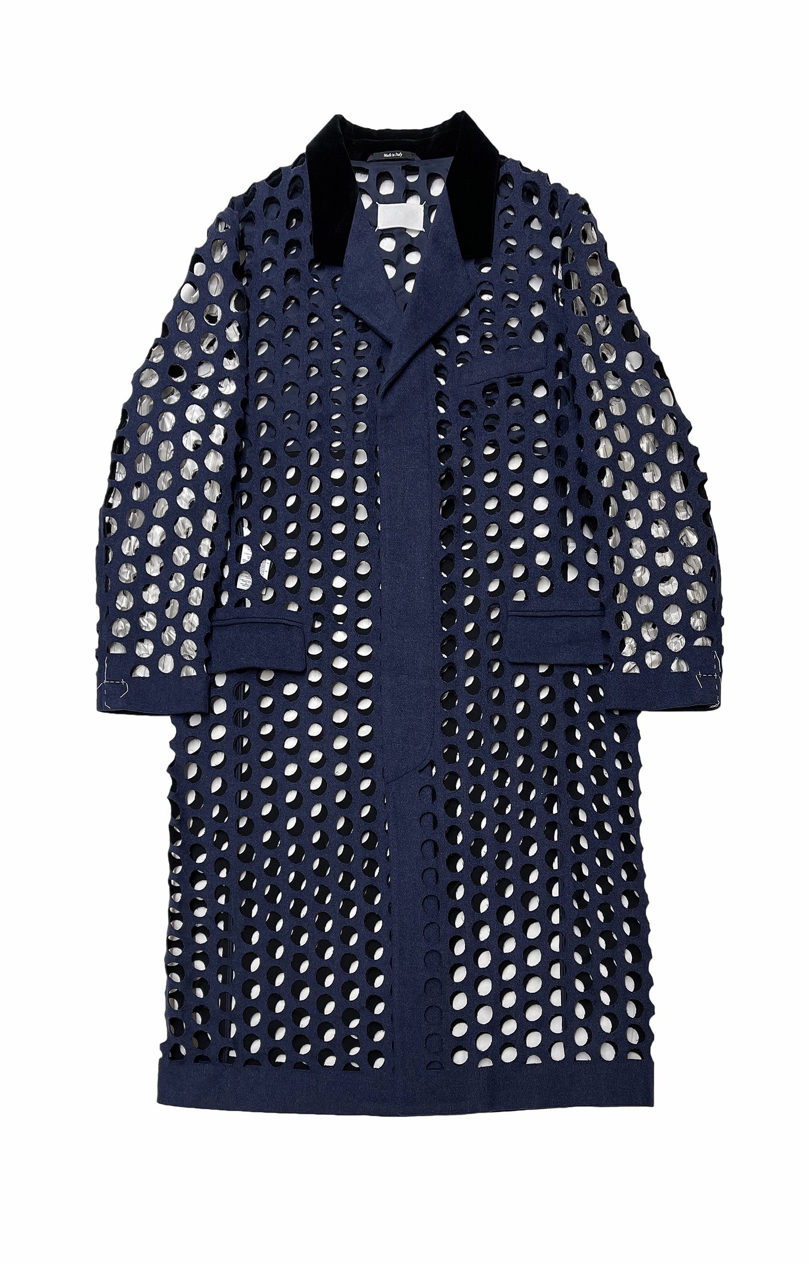 Maison Margiela New — SS20 Coat with Punched Holes Size US S / EU 44-46 / 1 - 2 Thumbnail