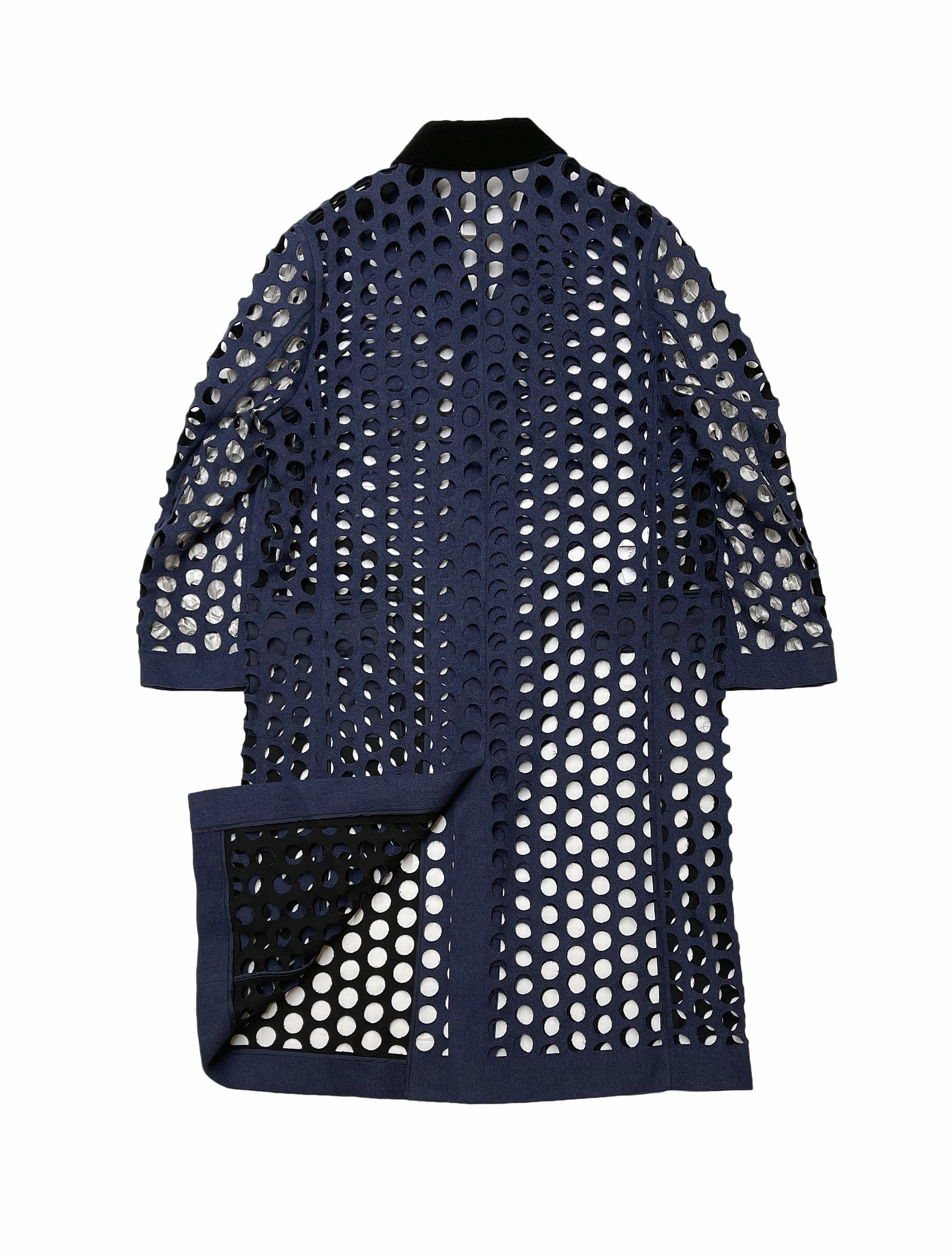 Maison Margiela New — SS20 Coat with Punched Holes Size US S / EU 44-46 / 1 - 4 Thumbnail