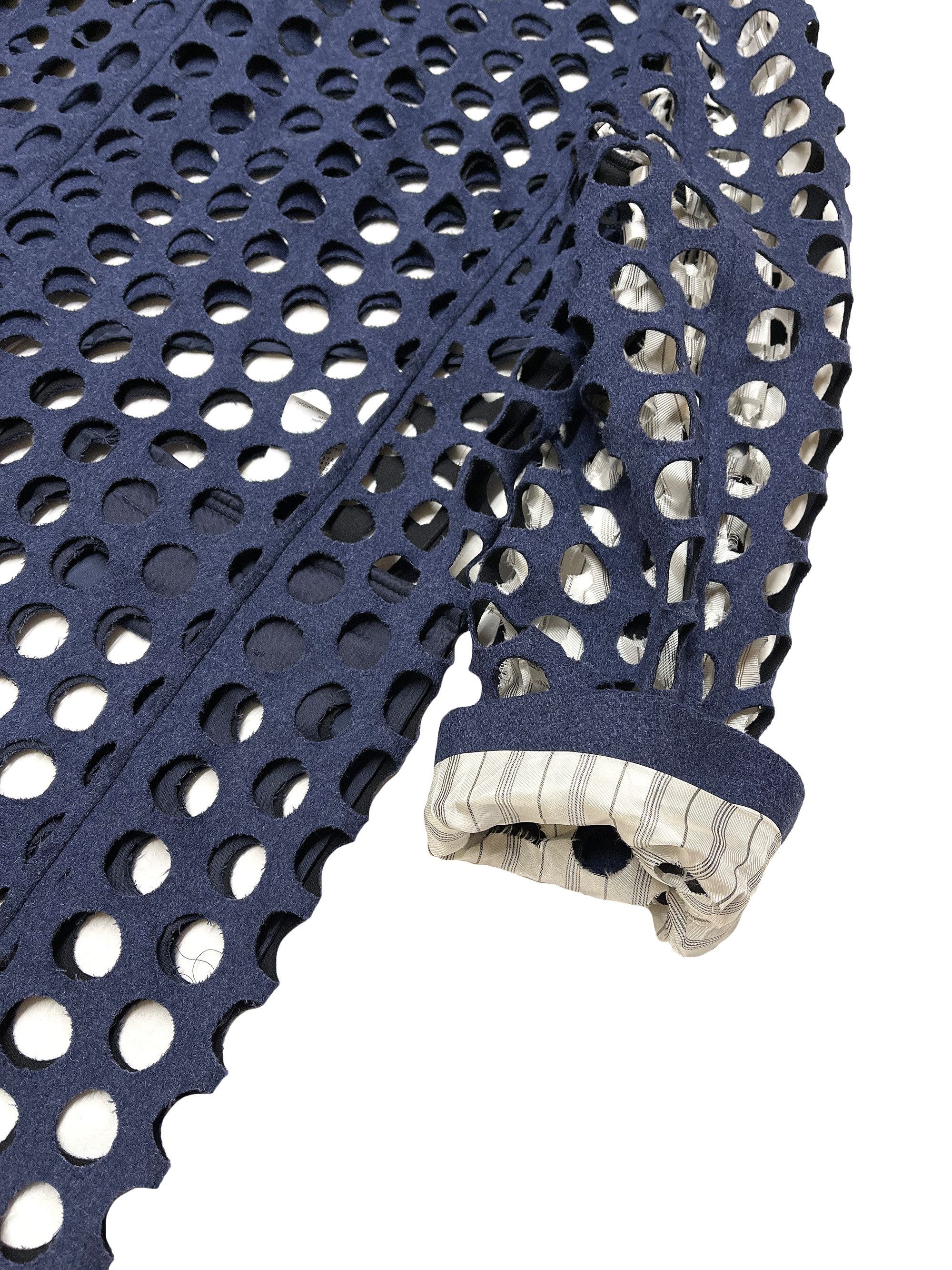 Maison Margiela New — SS20 Coat with Punched Holes Size US S / EU 44-46 / 1 - 9 Thumbnail