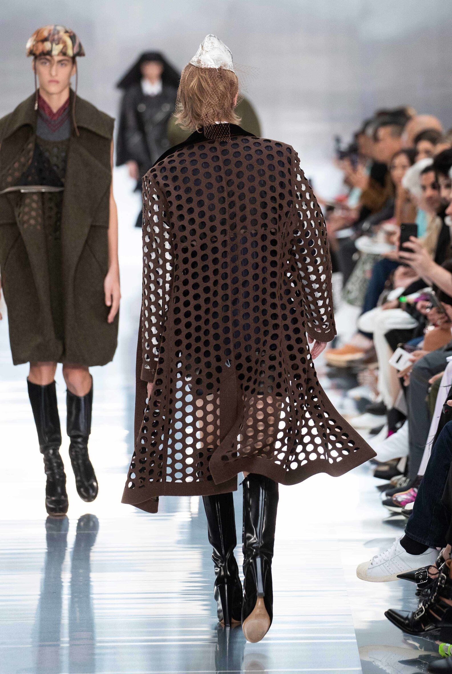 Maison Margiela New — SS20 Coat with Punched Holes Size US S / EU 44-46 / 1 - 3 Thumbnail