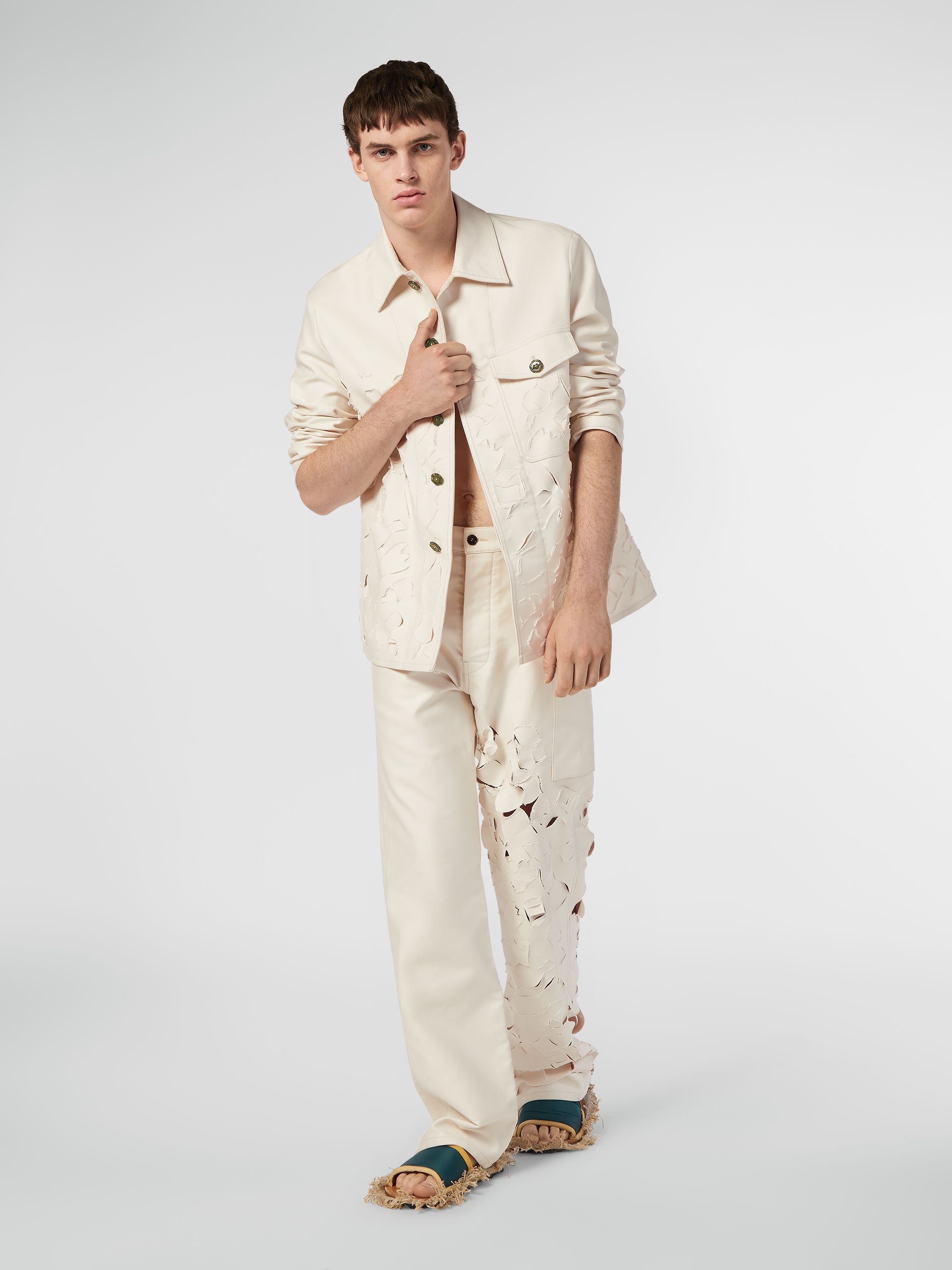 Marni New — SS20 Laser Cut Pants Size US 30 / EU 46 - 9 Thumbnail