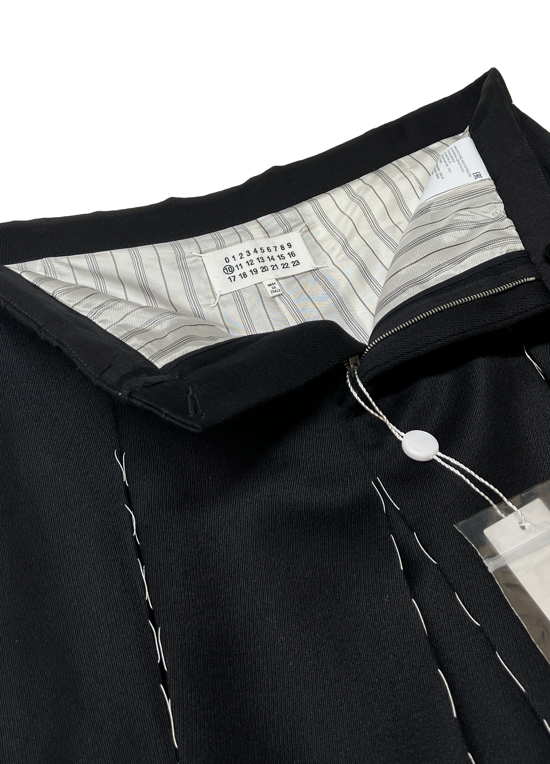 Maison Margiela New — AW20 Wide Pleated Paneled Shorts Size US 32 / EU 48 - 5 Thumbnail