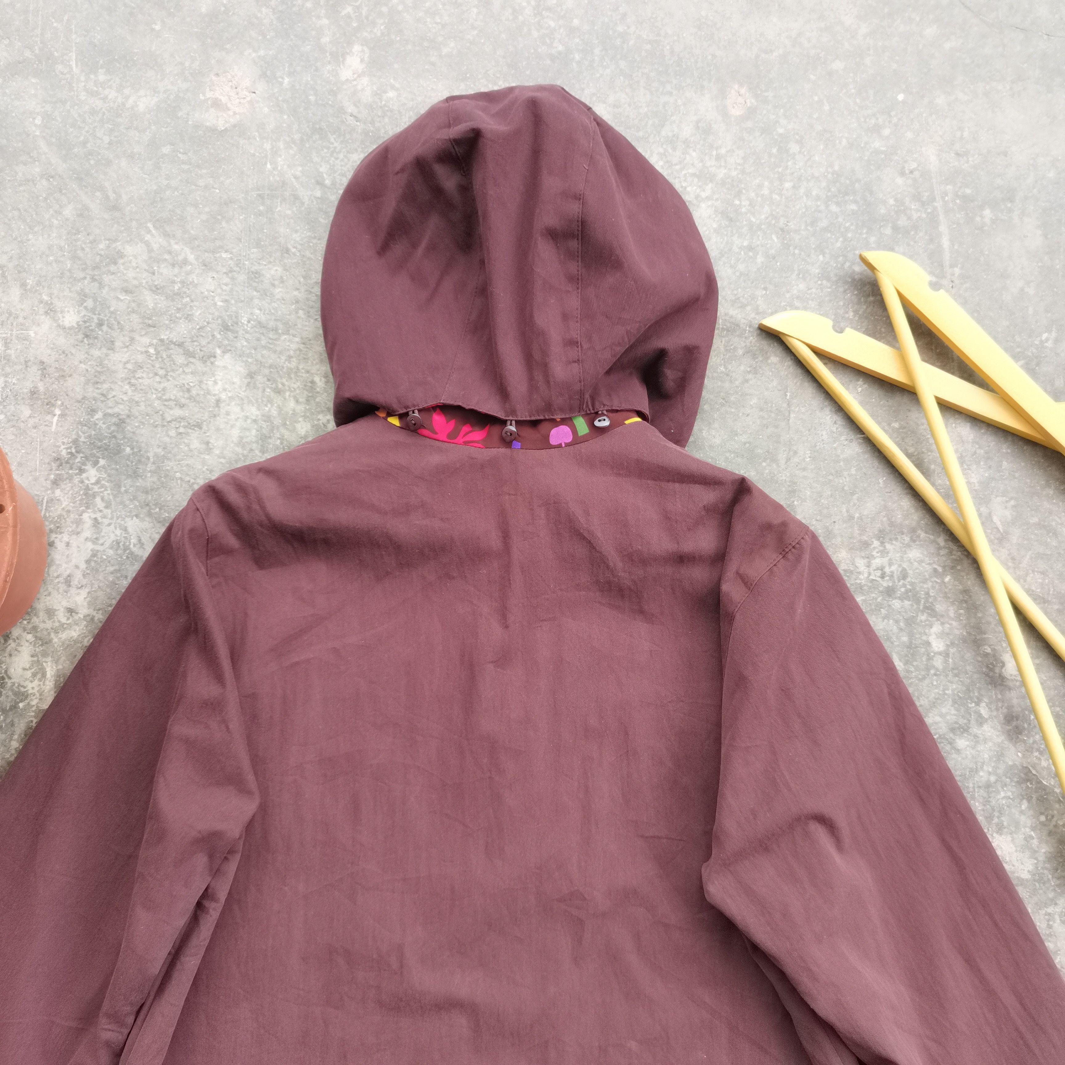 Japanese Brand × Vintage Vintage GIVY Fullprint Inside Button Up Hoodie Jacket Size US L / EU 52-54 / 3 - 6 Thumbnail