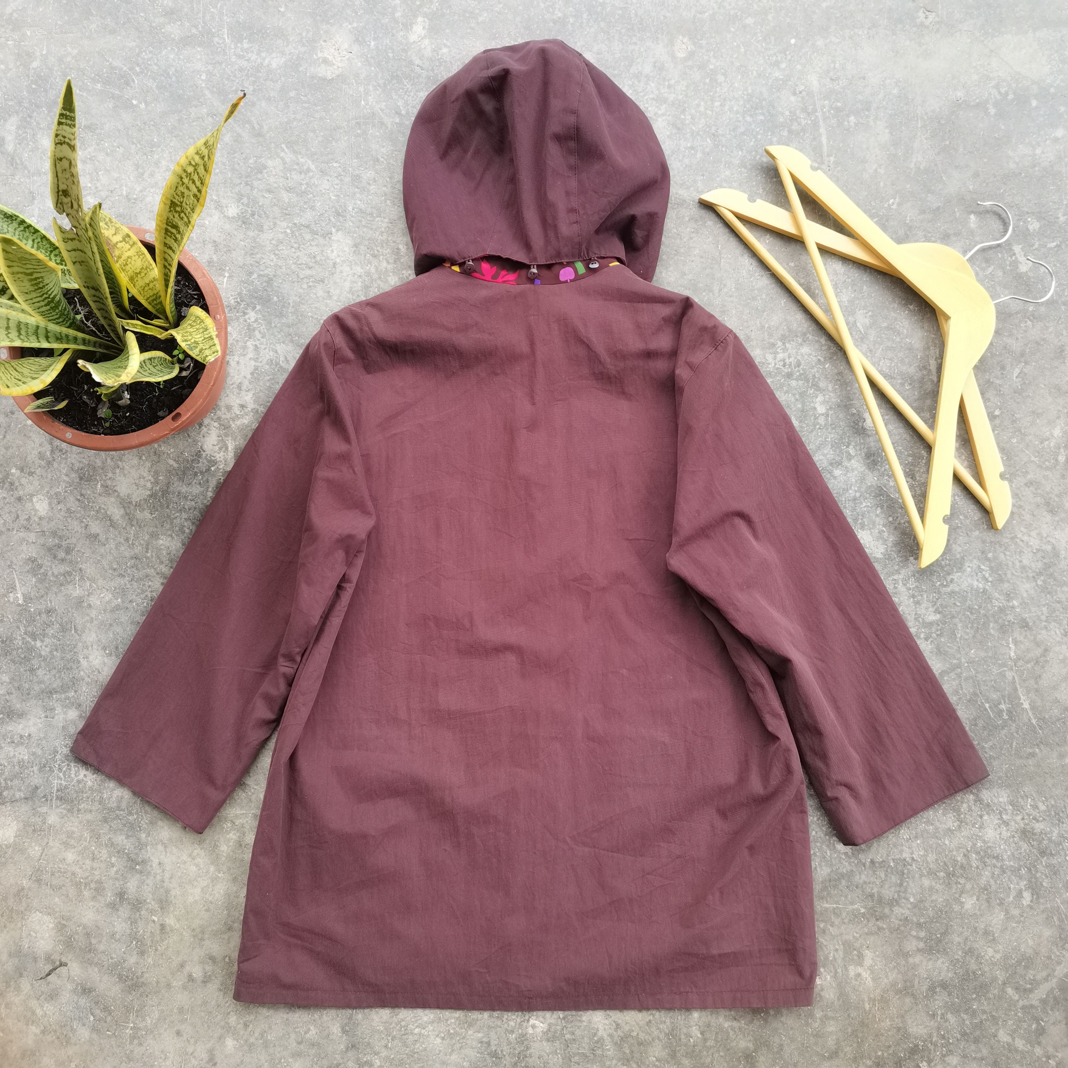 Japanese Brand × Vintage Vintage GIVY Fullprint Inside Button Up Hoodie Jacket Size US L / EU 52-54 / 3 - 5 Thumbnail